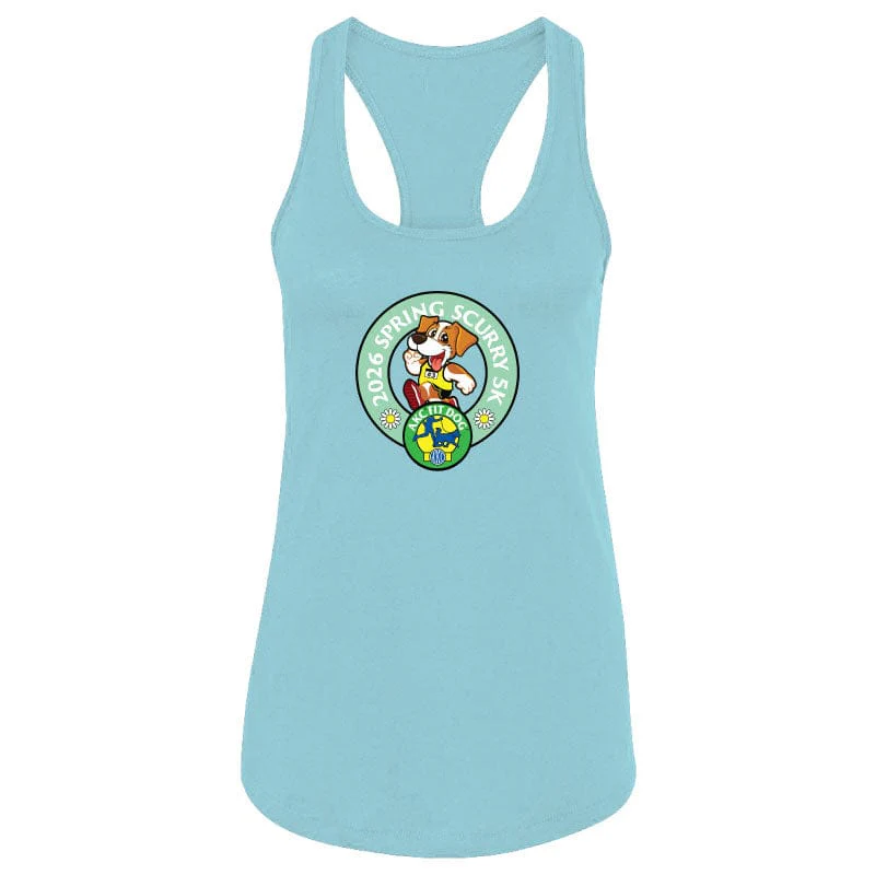 2026 Spring Scurry - Ladies Racerback Tank Top - Image 3