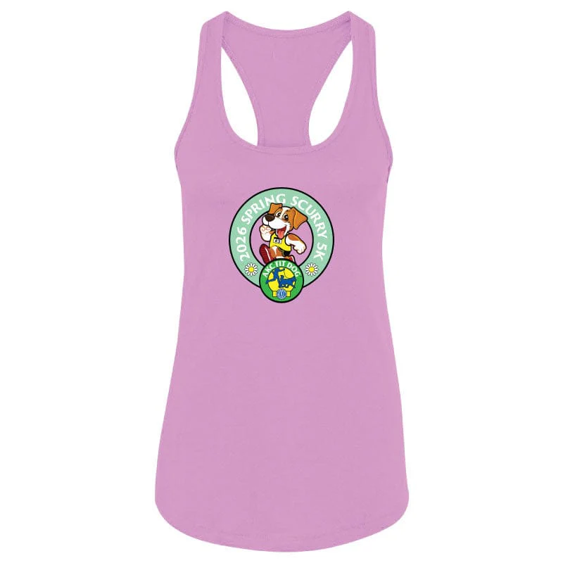 2026 Spring Scurry - Ladies Racerback Tank Top - Image 5