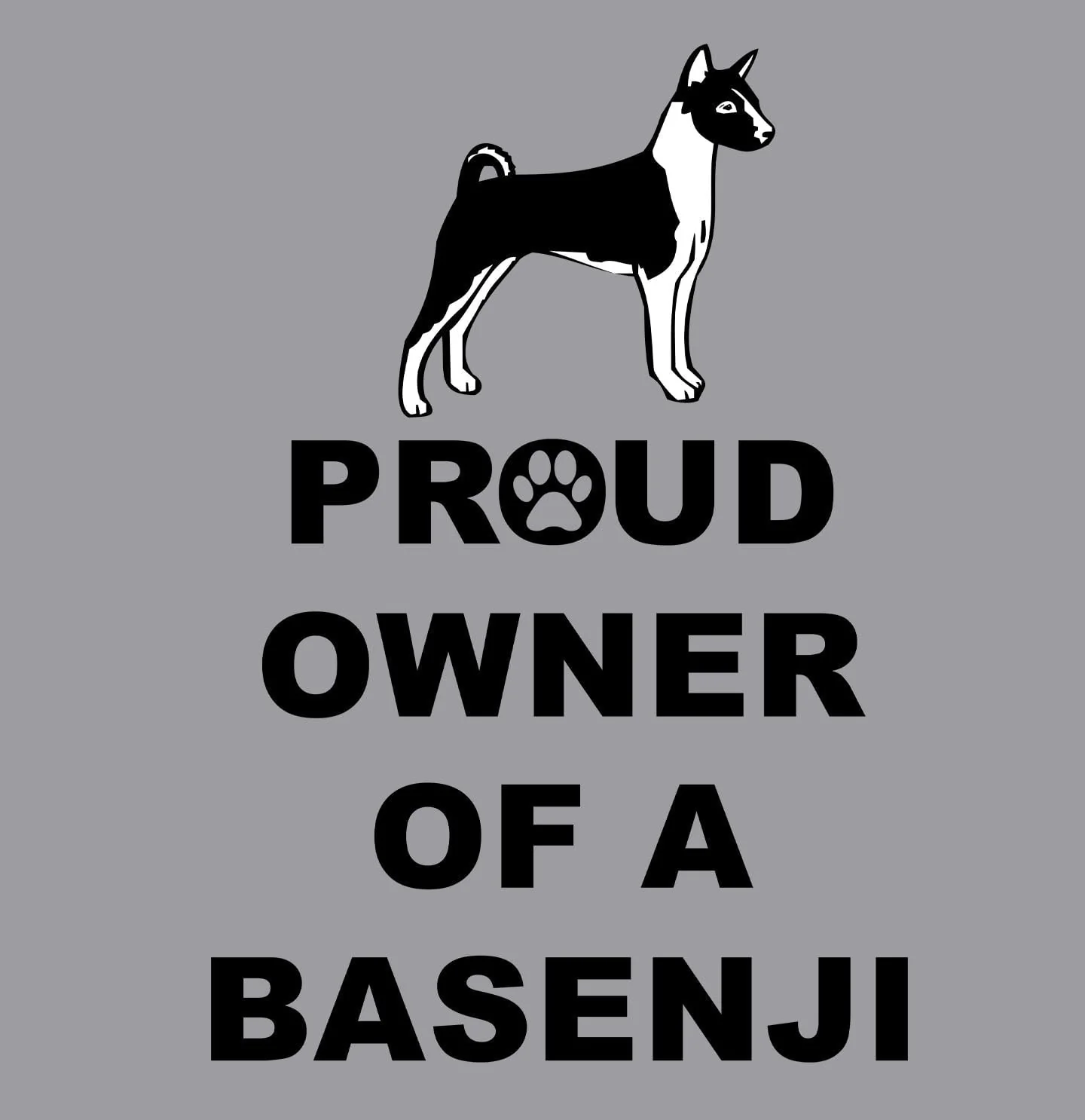 Basenji Proud Owner - Adult Unisex Crewneck Sweatshirt - Image 2