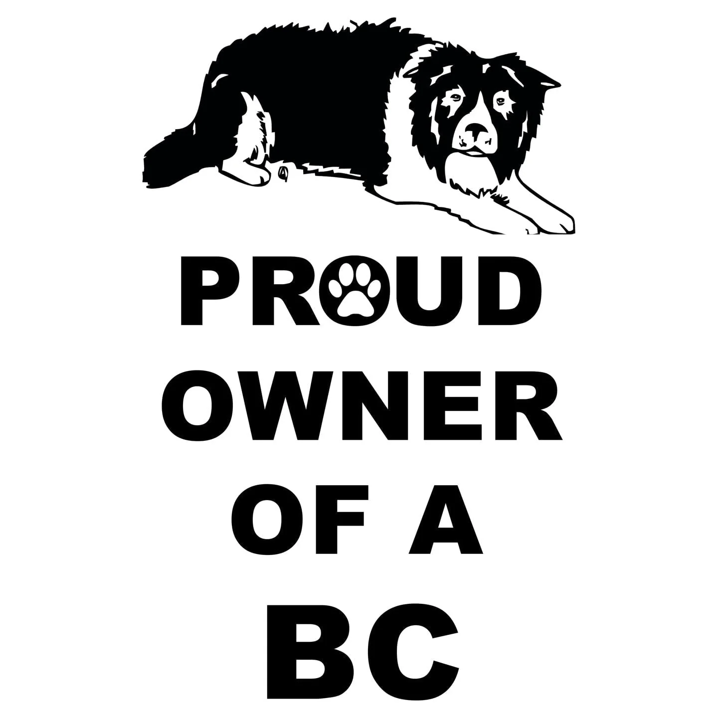 Border Collie Proud Owner - Women's V-Neck T-Shirt - Image 2