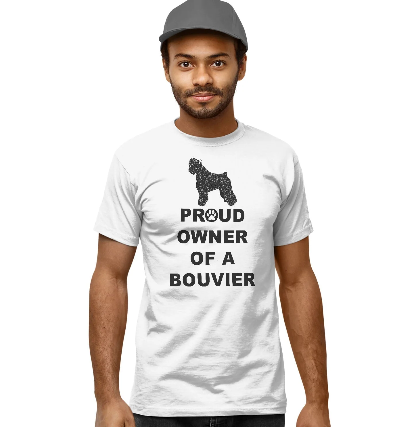Bouvier des Flandres Proud Owner - Adult Unisex T-Shirt