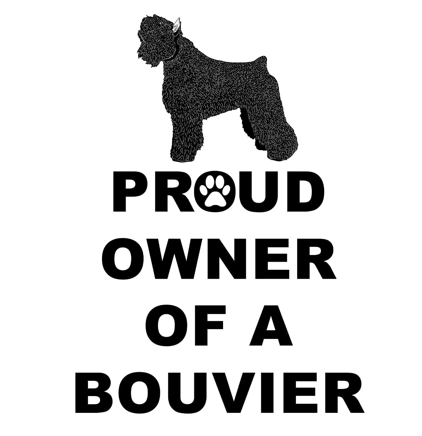 Bouvier des Flandres Proud Owner - Women's V-Neck T-Shirt - Image 2