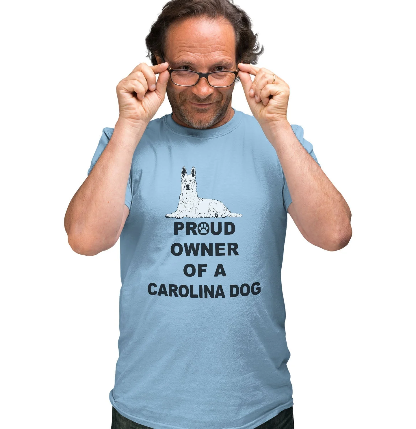 Carolina Dog Proud Owner - Adult Unisex T-Shirt - Image 3