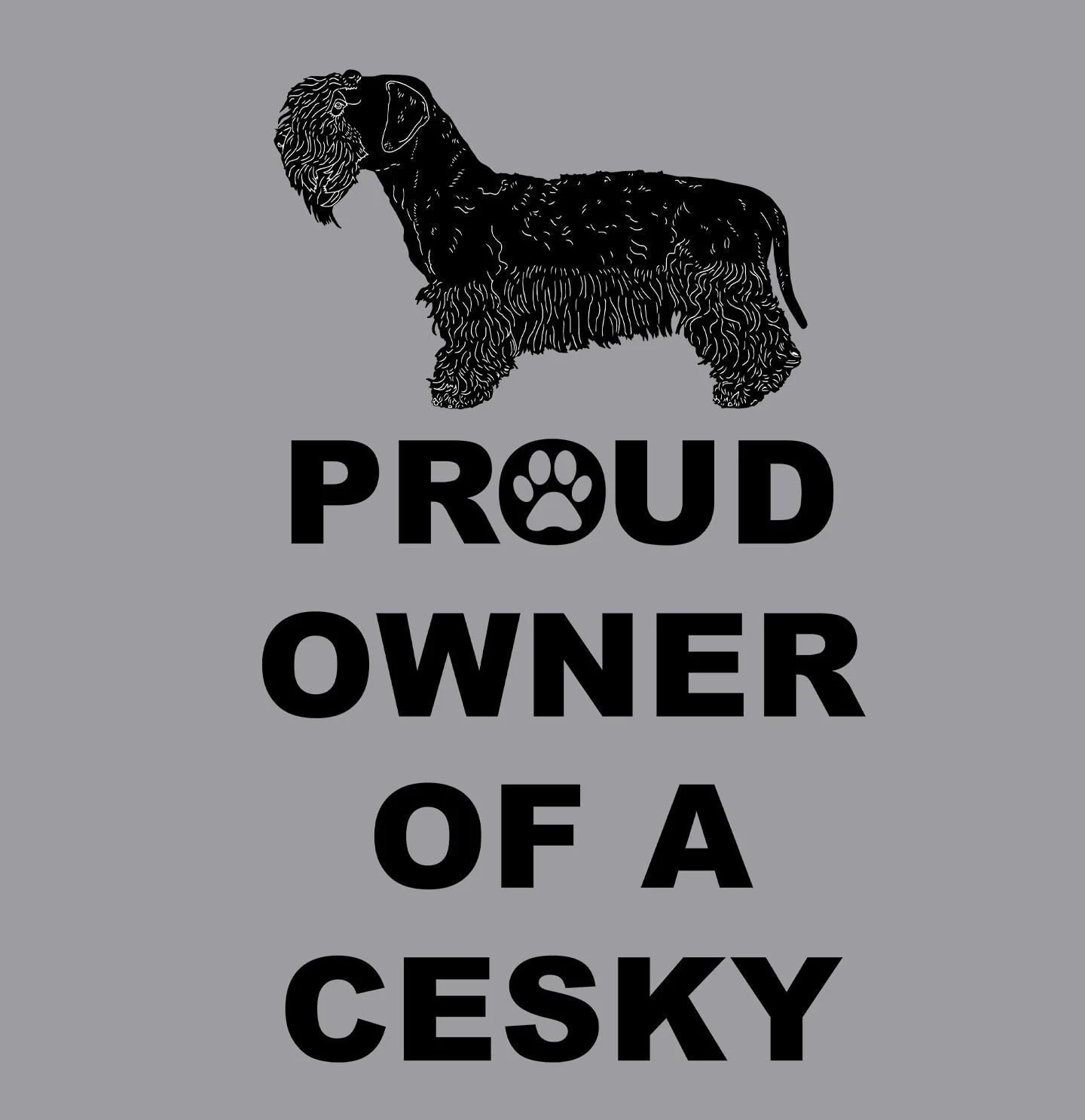 Cesky Terrier Proud Owner - Women's V-Neck T-Shirt - Image 2