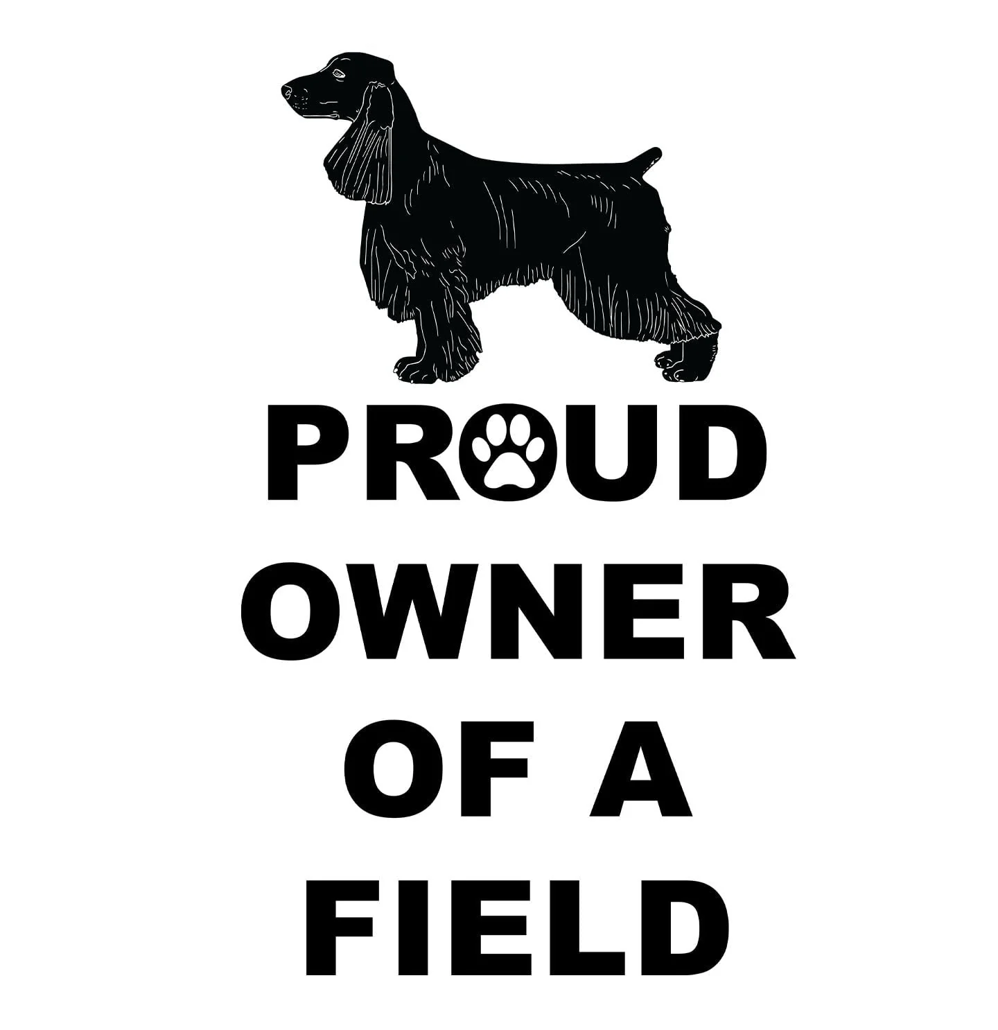 Field Spaniel Proud Owner - Adult Unisex Hoodie Sweatshirt - Image 2