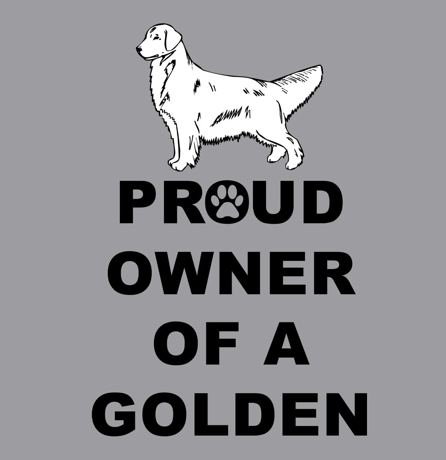Golden Retriever Proud Owner - Adult Unisex Crewneck Sweatshirt - Image 2