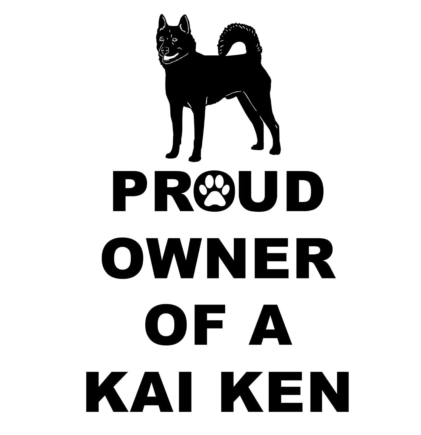 Kai Ken Proud Owner - Adult Unisex Hoodie Sweatshirt - Image 2