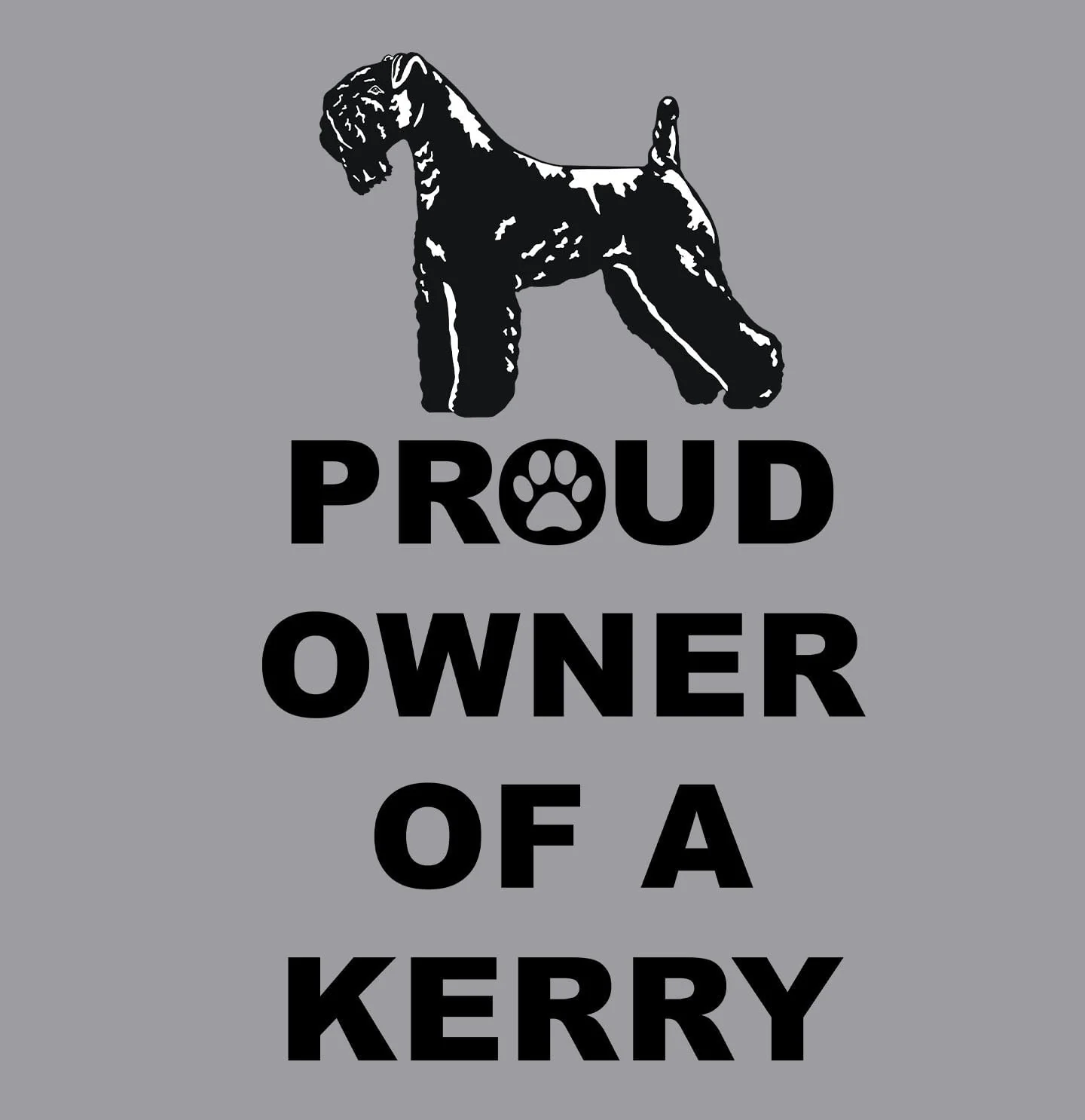 Kerry Blue Terrier Proud Owner - Adult Unisex Crewneck Sweatshirt - Image 2