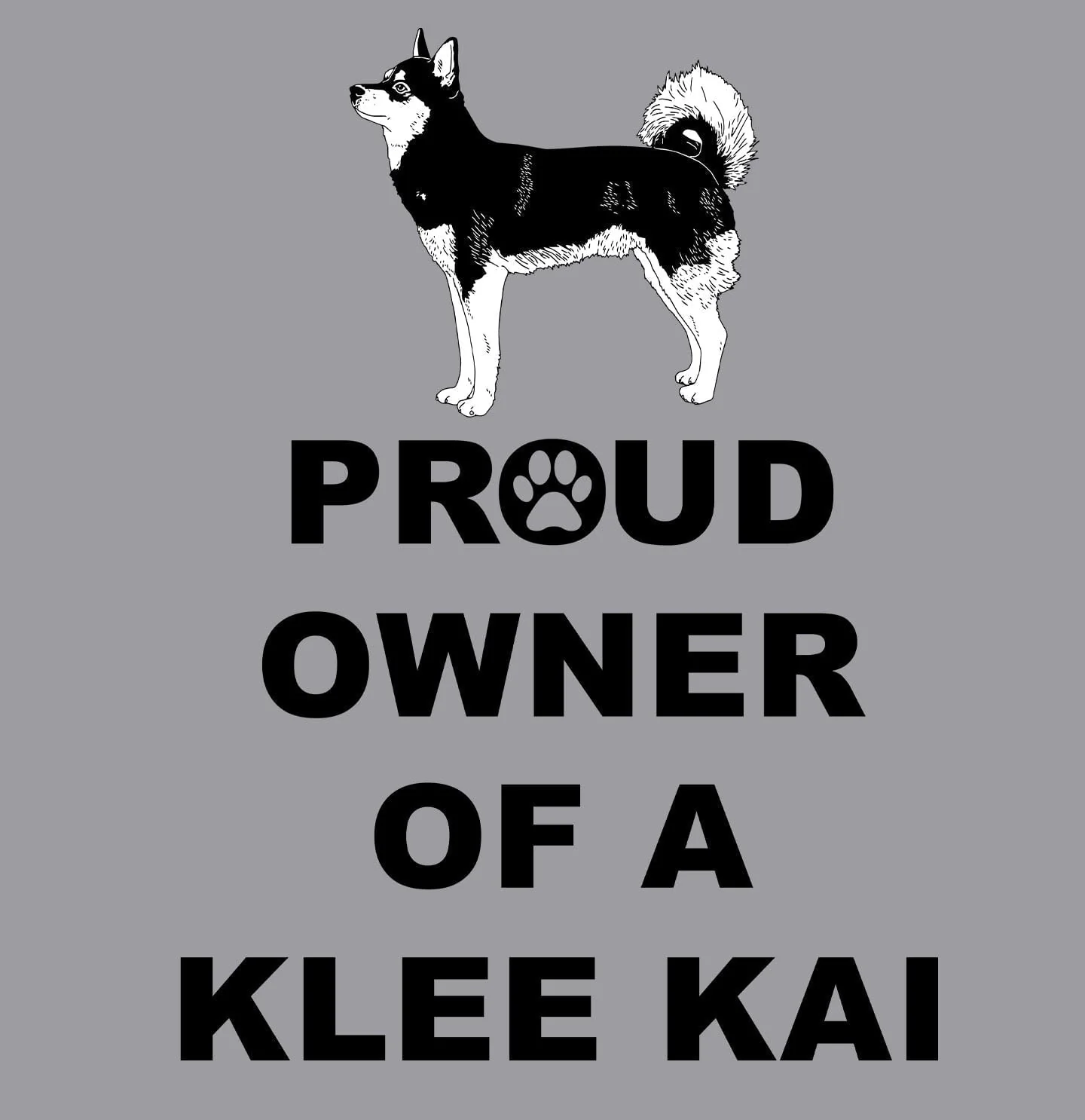 Alaskan Klee Kai Proud Owner - Adult Unisex Crewneck Sweatshirt - Image 2