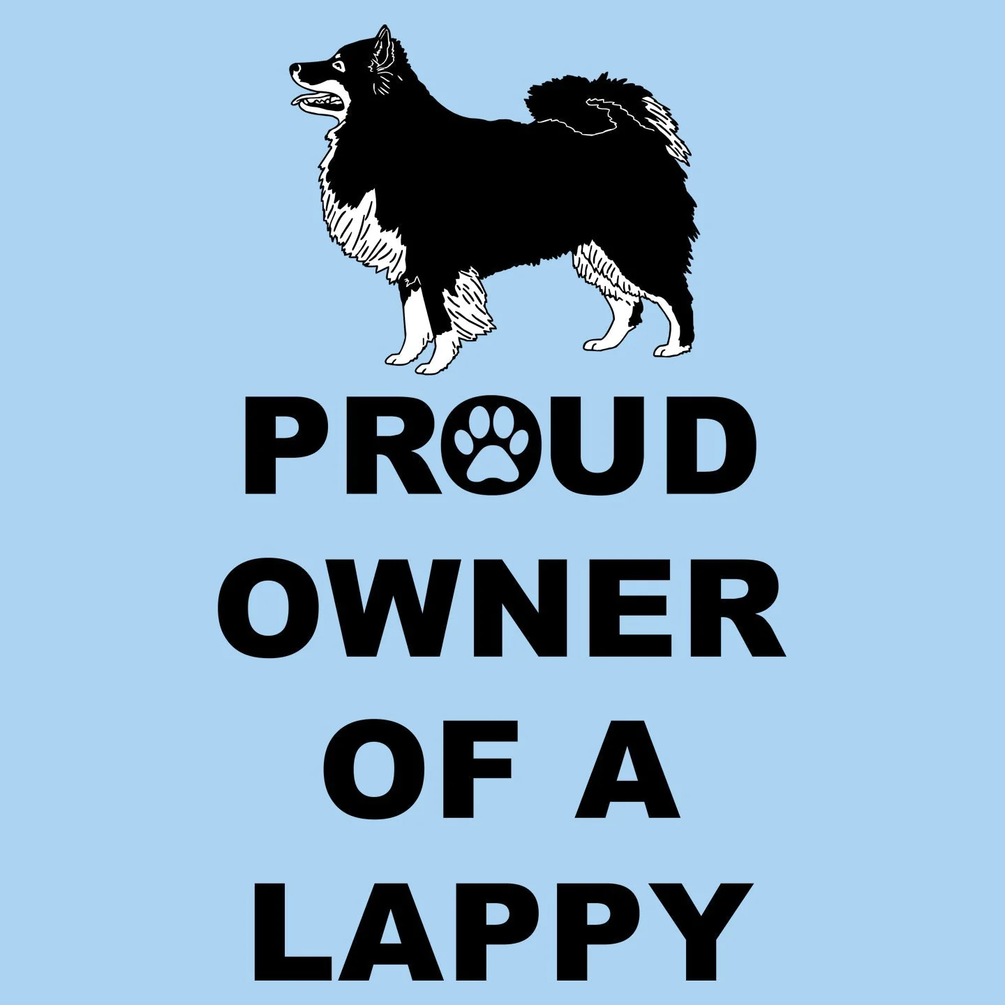 Finnish Lapphund Proud Owner - Adult Unisex T-Shirt - Image 2