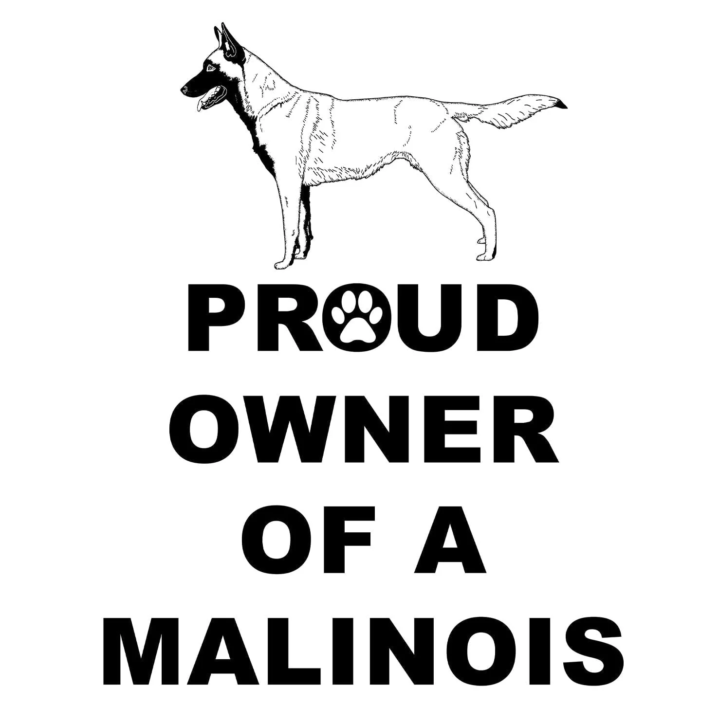 Belgian Malinois Proud Owner - Women's V-Neck T-Shirt - Image 2