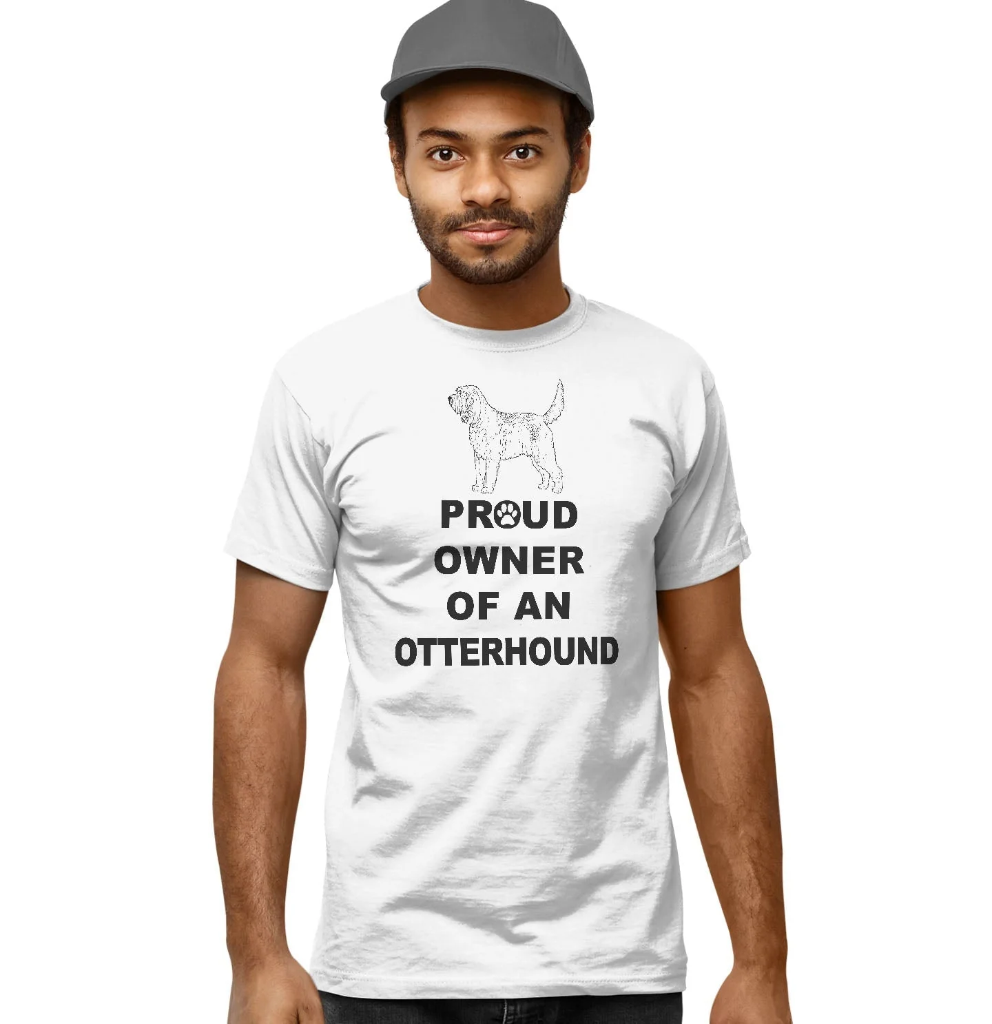 Otterhound Proud Owner - Adult Unisex T-Shirt - Image 4