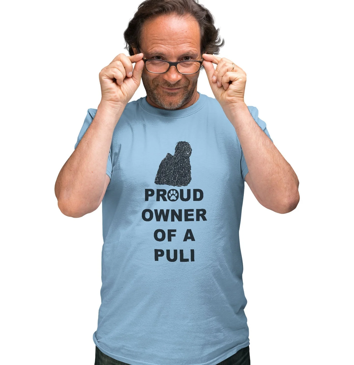 Puli Proud Owner - Adult Unisex T-Shirt - Image 3