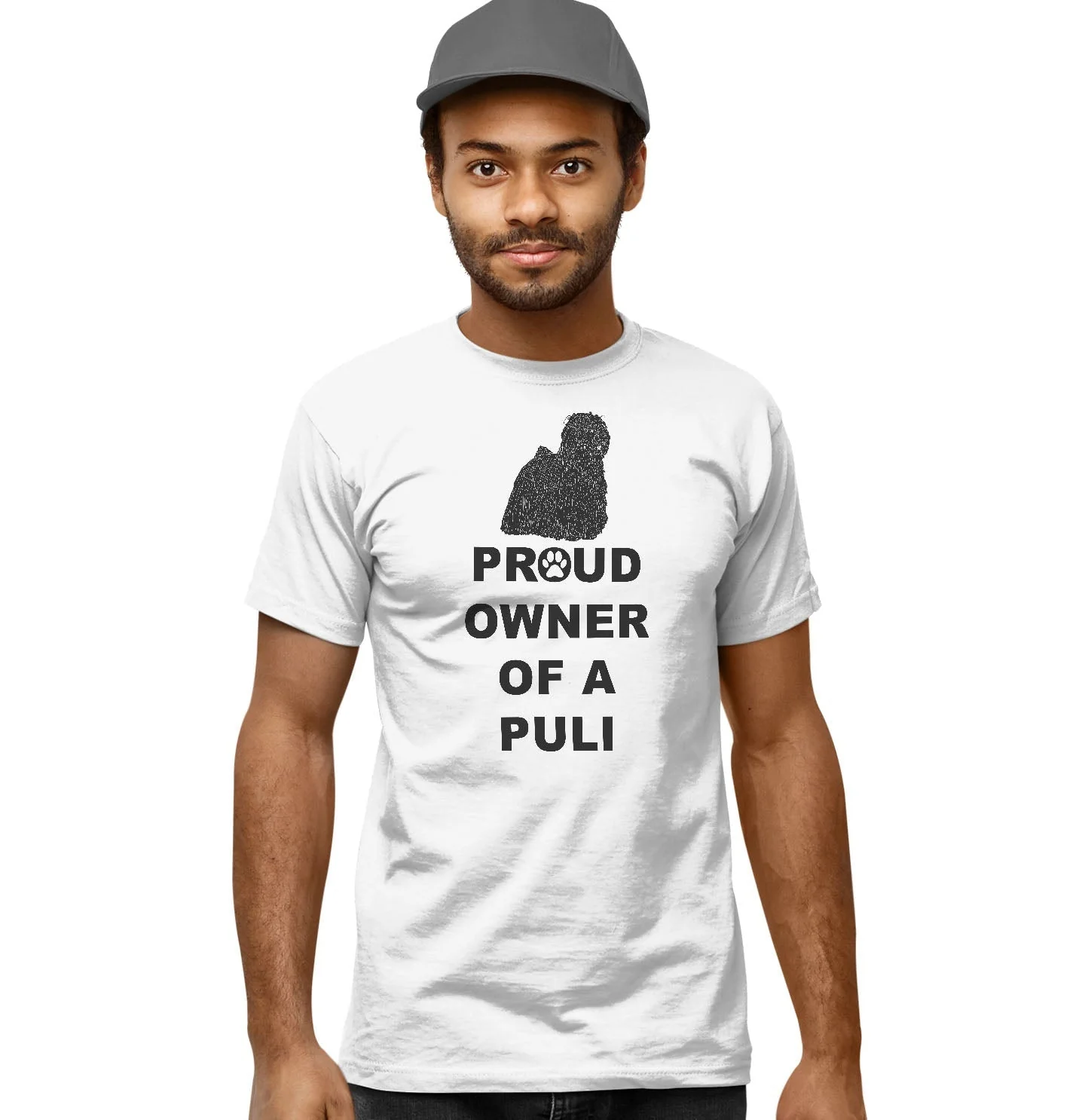Puli Proud Owner - Adult Unisex T-Shirt - Image 4