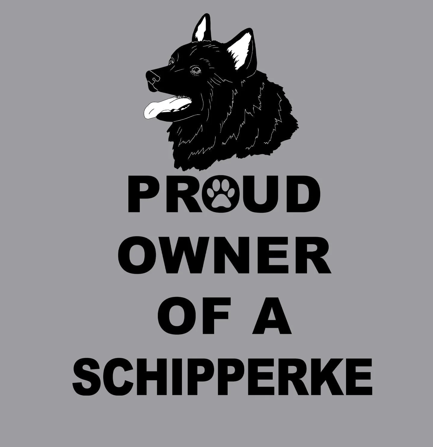 Schipperke Proud Owner - Adult Unisex Crewneck Sweatshirt - Image 2