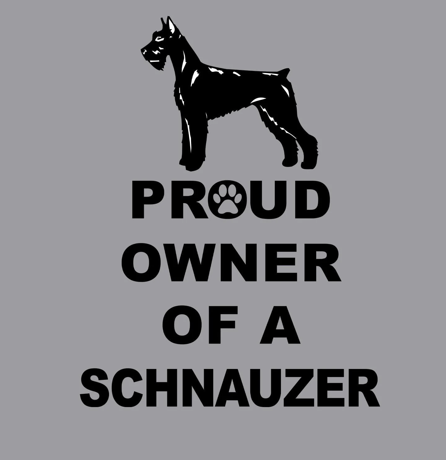 Giant Schnauzer Proud Owner - Adult Unisex Crewneck Sweatshirt - Image 2