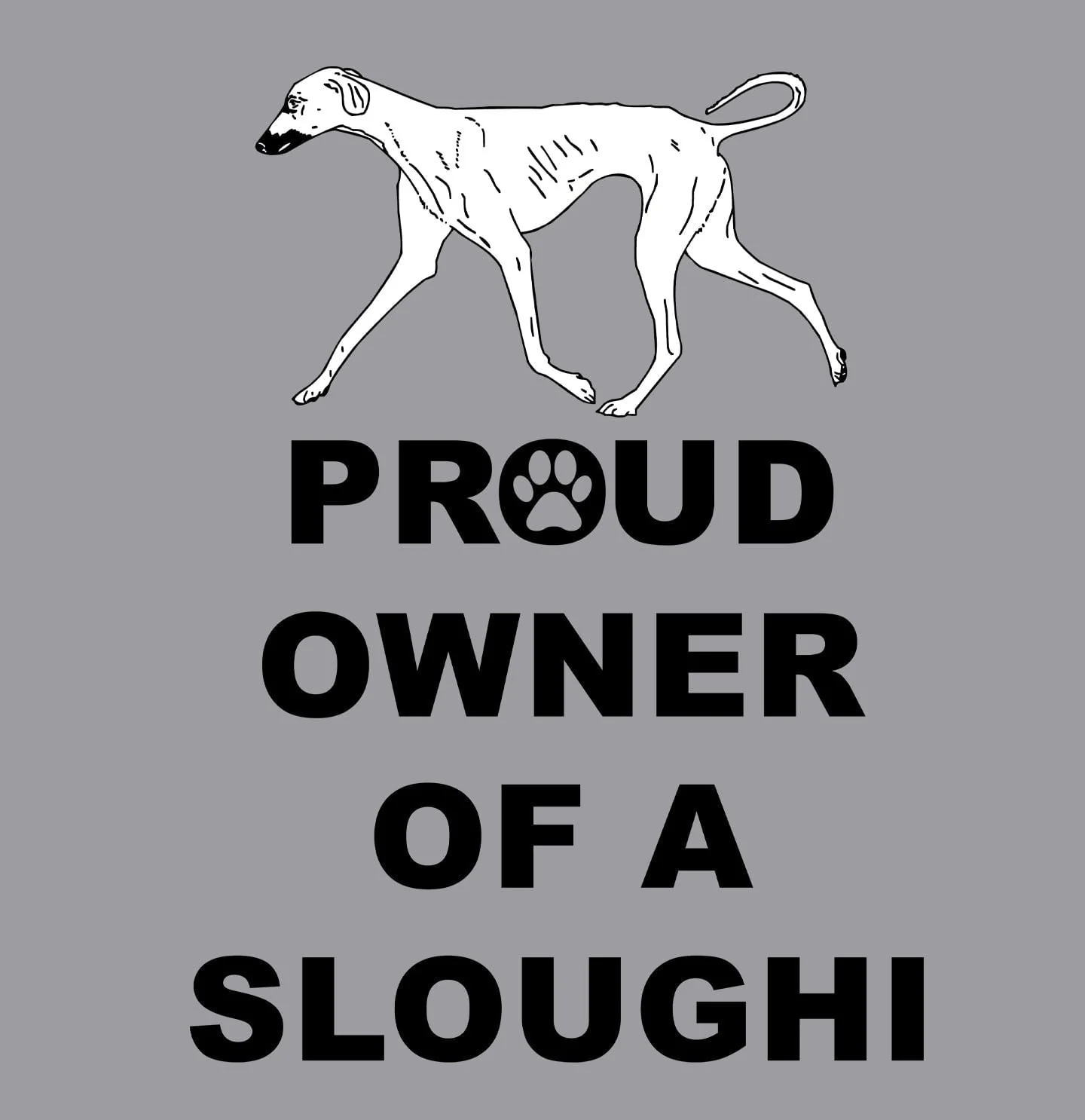 Sloughi Proud Owner - Women's V-Neck T-Shirt - Image 2
