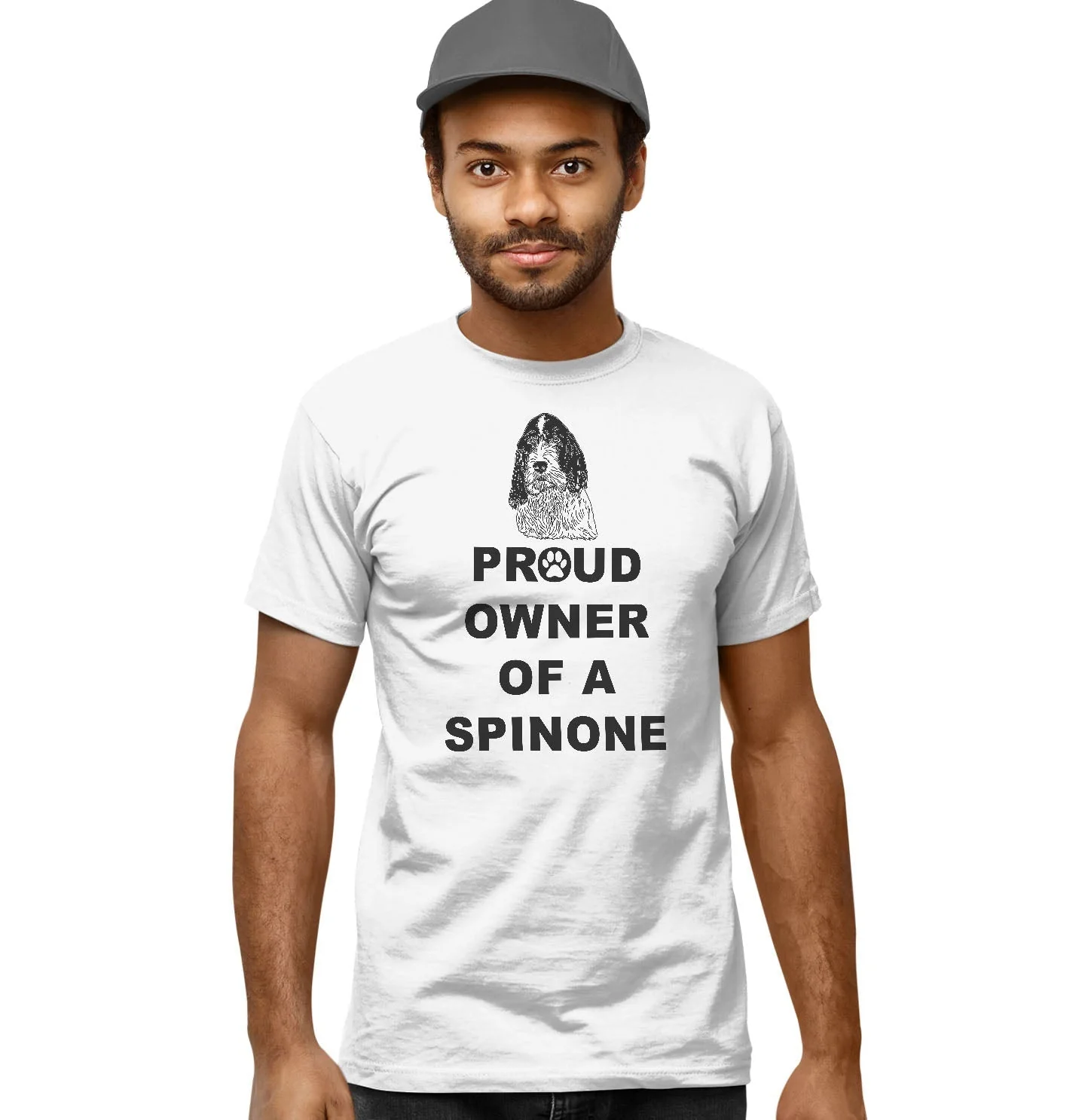 Spinone Italiano Proud Owner - Adult Unisex T-Shirt - Image 4