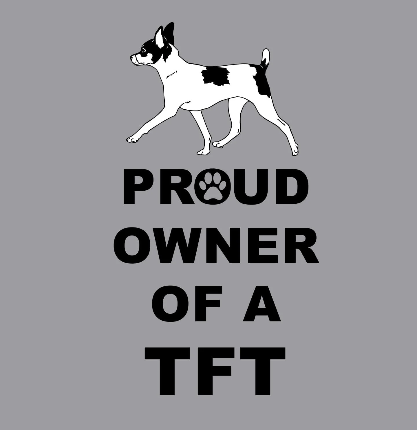 Toy Fox Terrier Proud Owner - Adult Unisex Crewneck Sweatshirt - Image 2