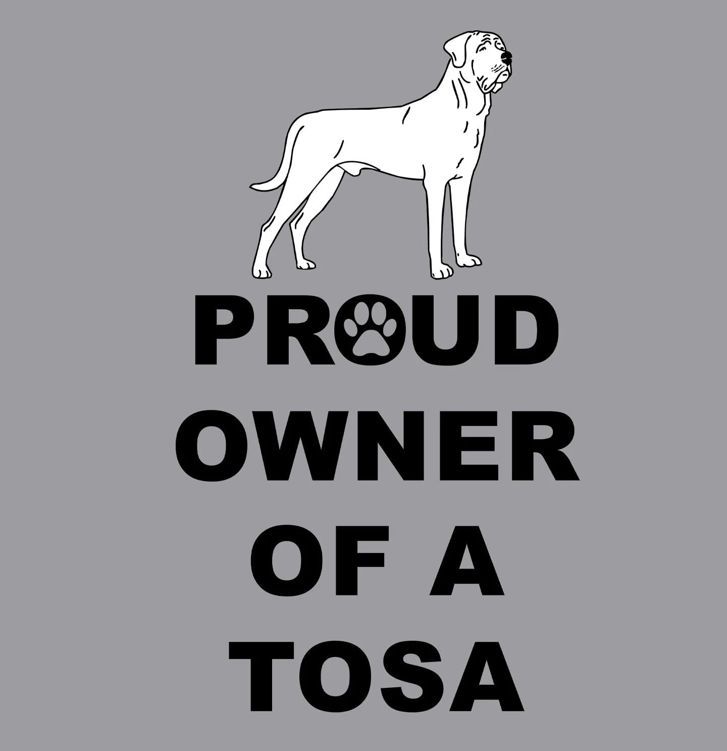 Tosa Proud Owner - Adult Unisex Crewneck Sweatshirt - Image 2