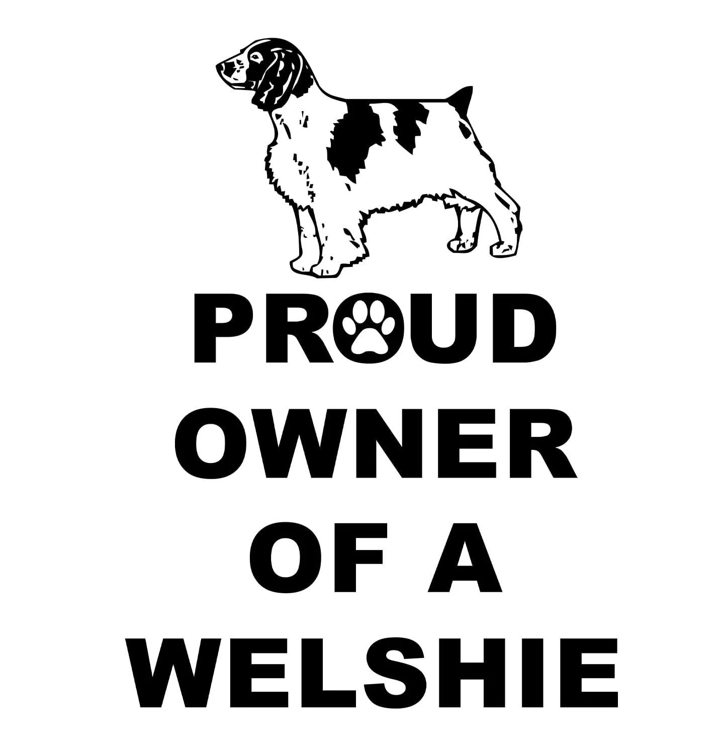 Welsh Springer Spaniel Proud Owner - Adult Unisex Hoodie Sweatshirt - Image 2