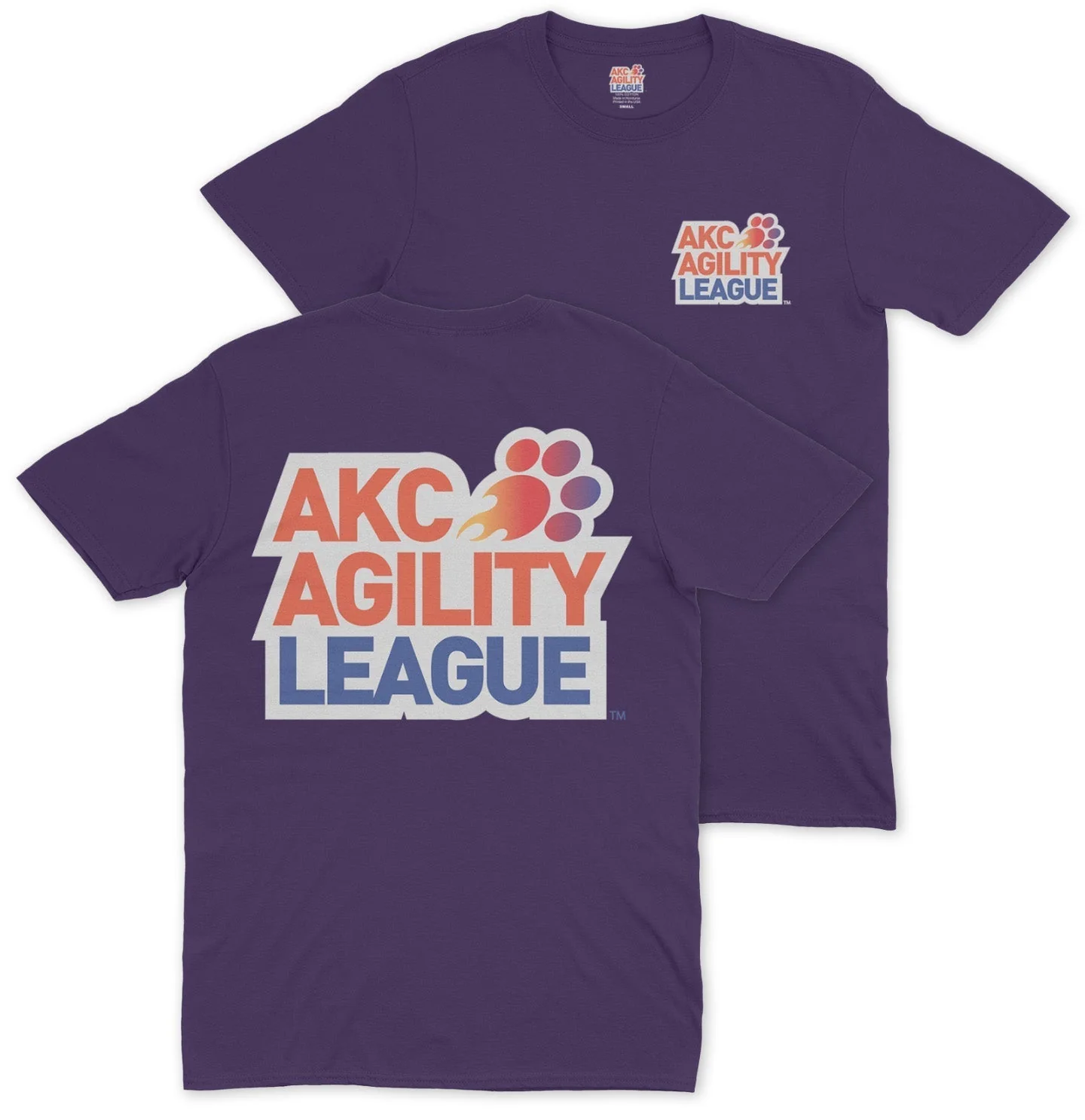 AKC Agility League - Adult Unisex T-Shirt - Image 5