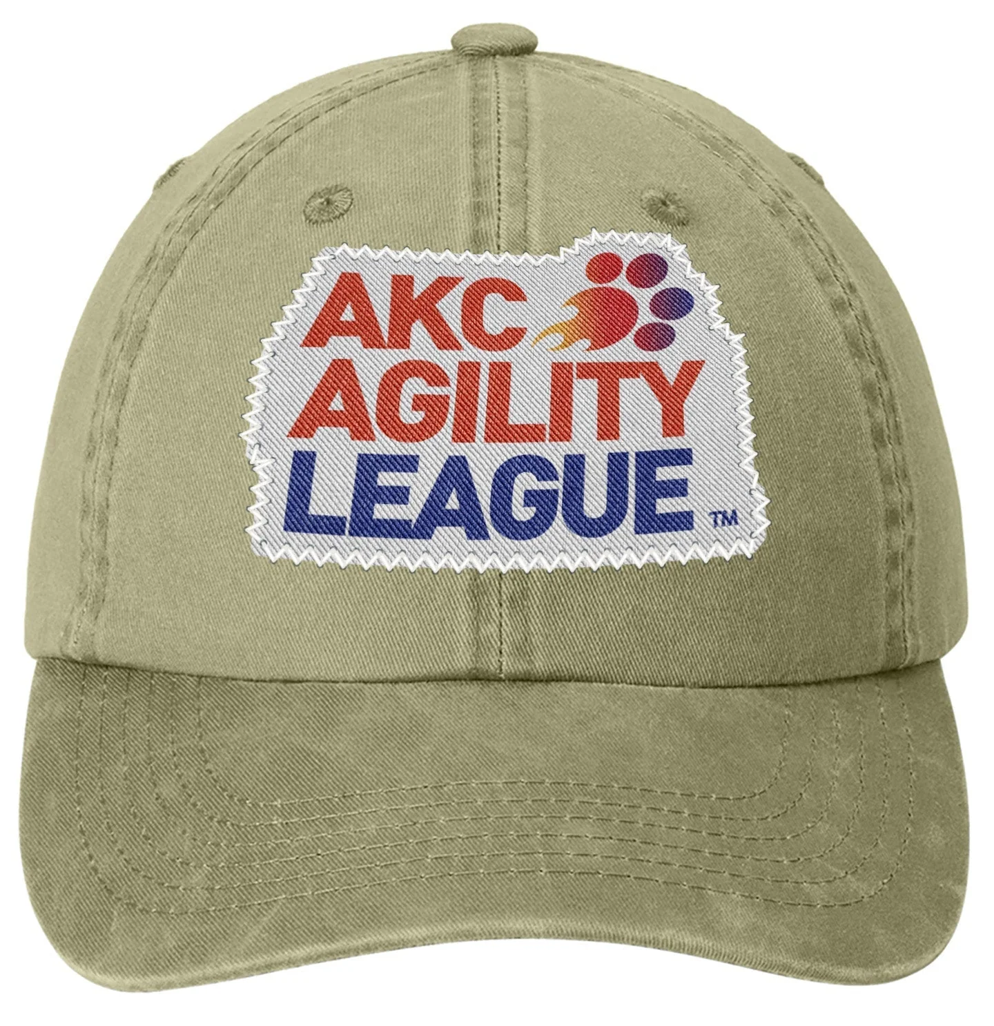 AKC Agility League - Pigment Dyed Hat - Image 3