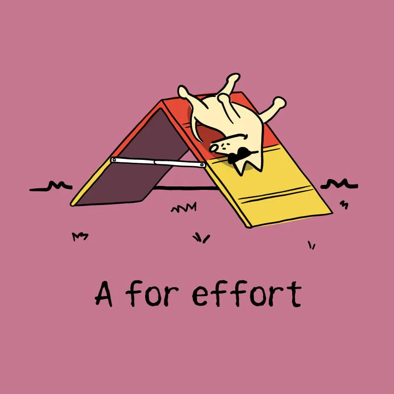 A For Effort - Sweatshirt Pullover Hoodie - Image 2