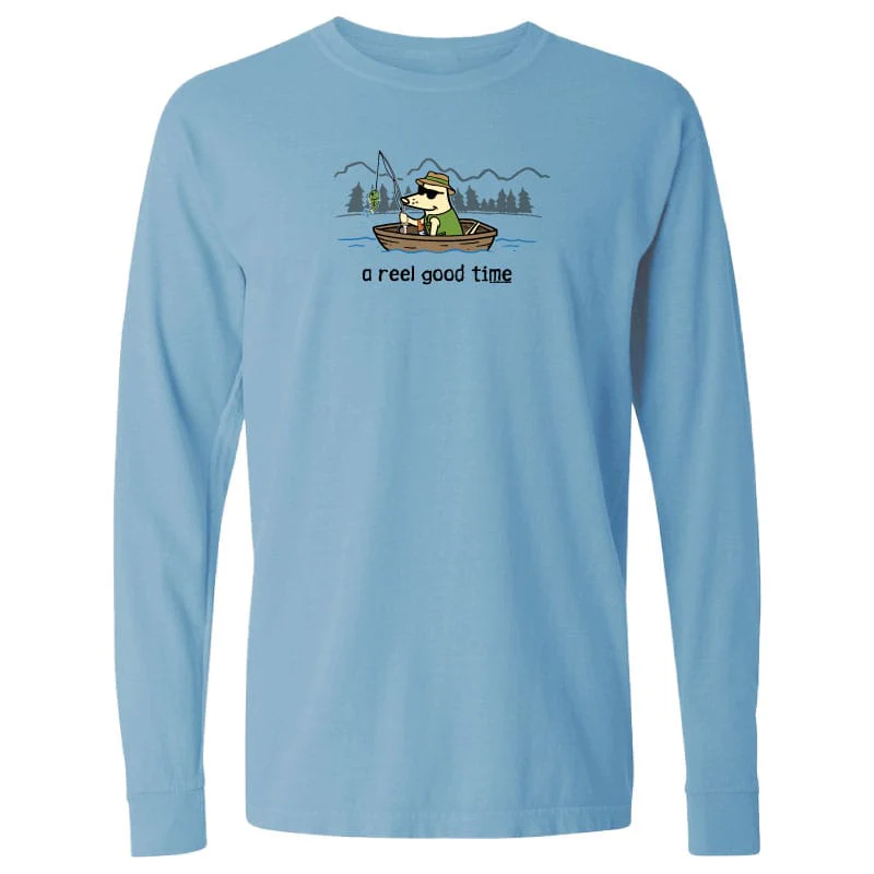 A Reel Good Time - Classic Long-Sleeve T-Shirt - Image 3