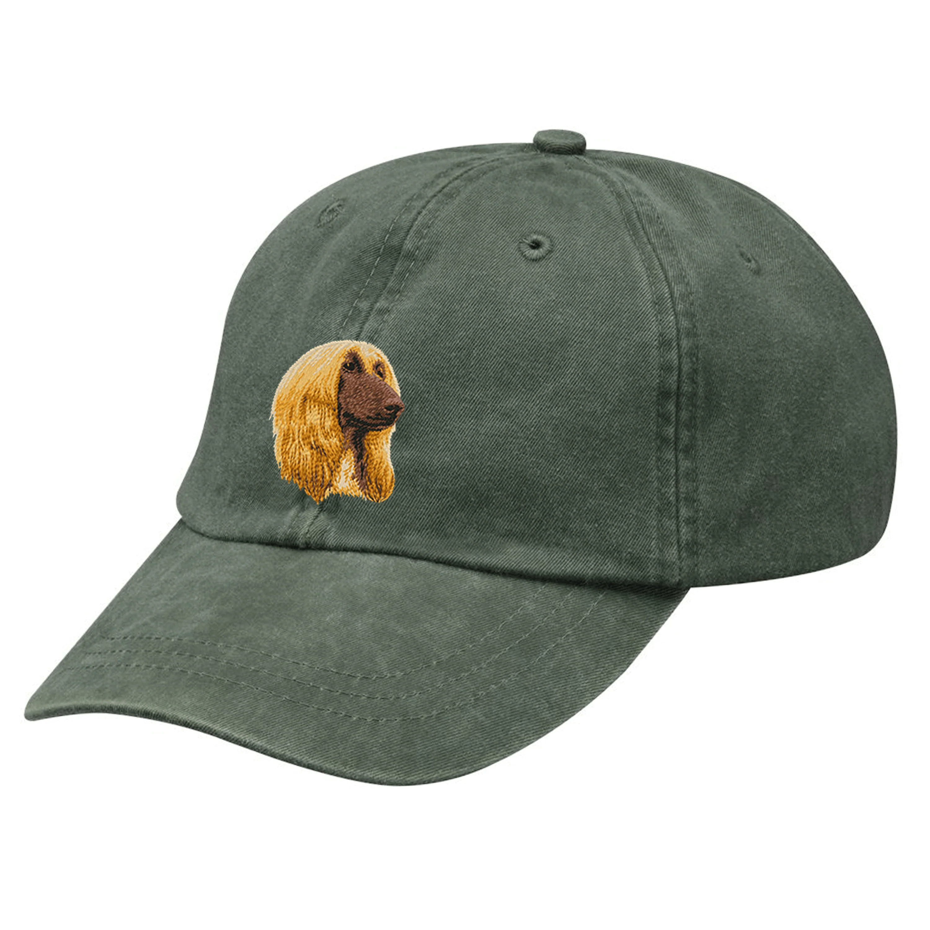 Afghan Hound Embroidered Baseball Cap - Image 4