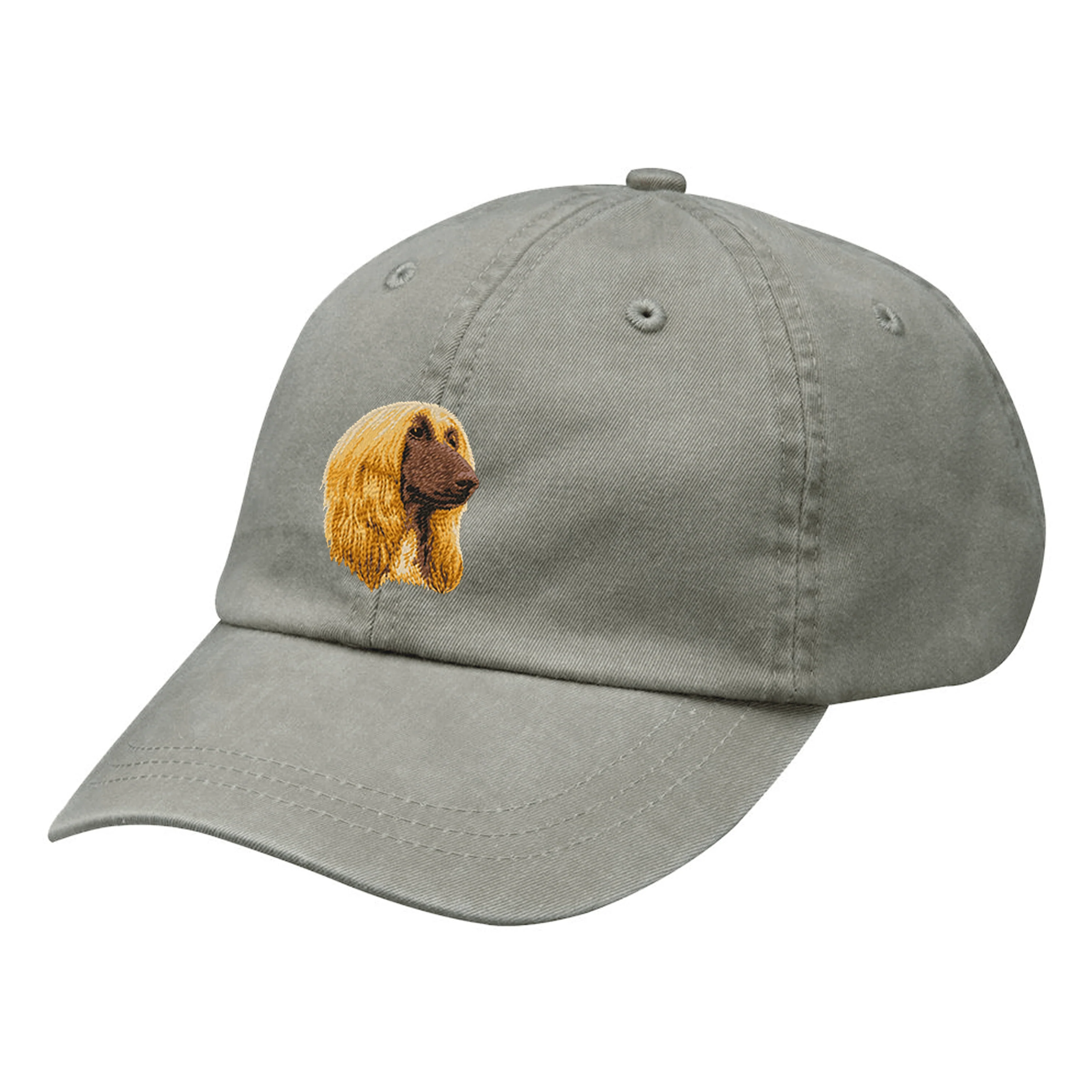 Afghan Hound Embroidered Baseball Cap - Image 7