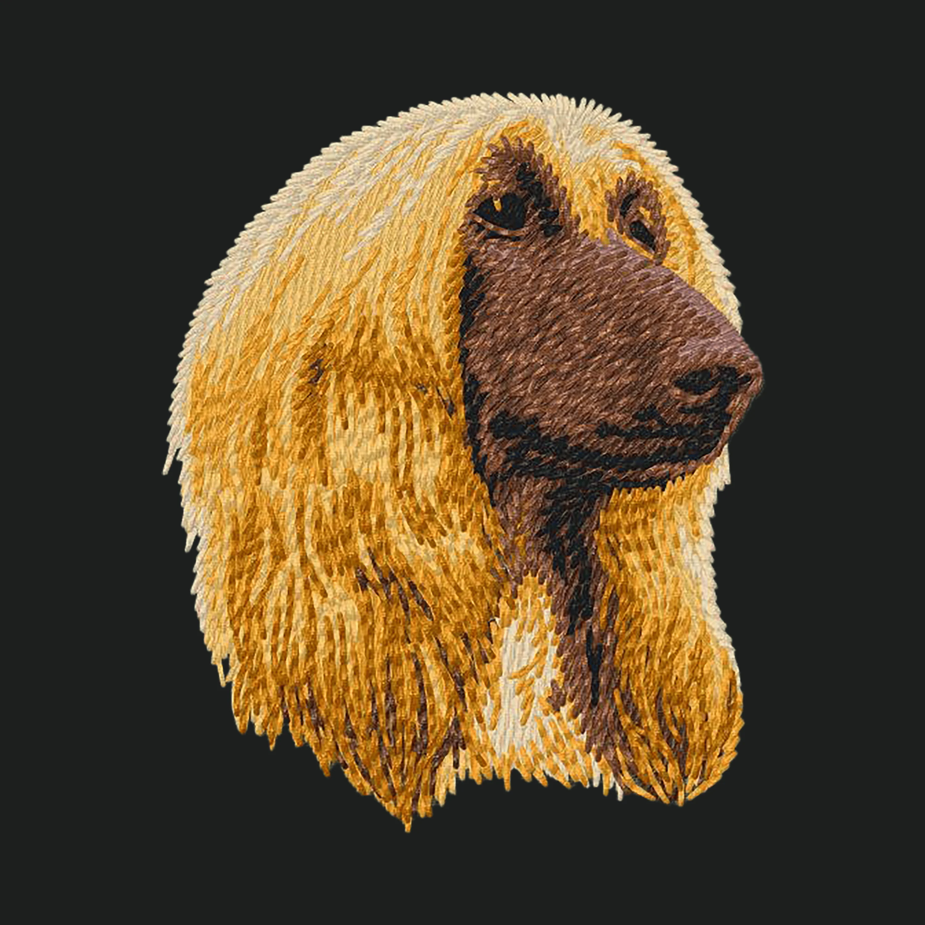 Afghan Hound Embroidered Crossbody Bag - Image 2