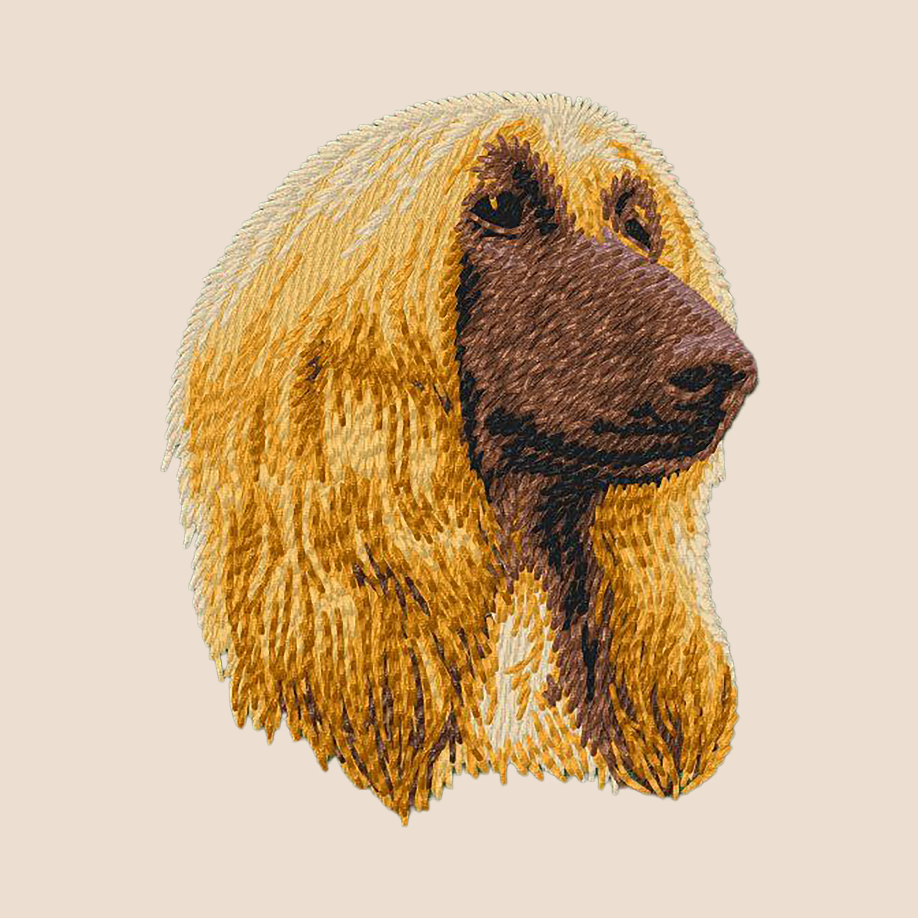 Afghan Hound Embroidered Tote - Image 4