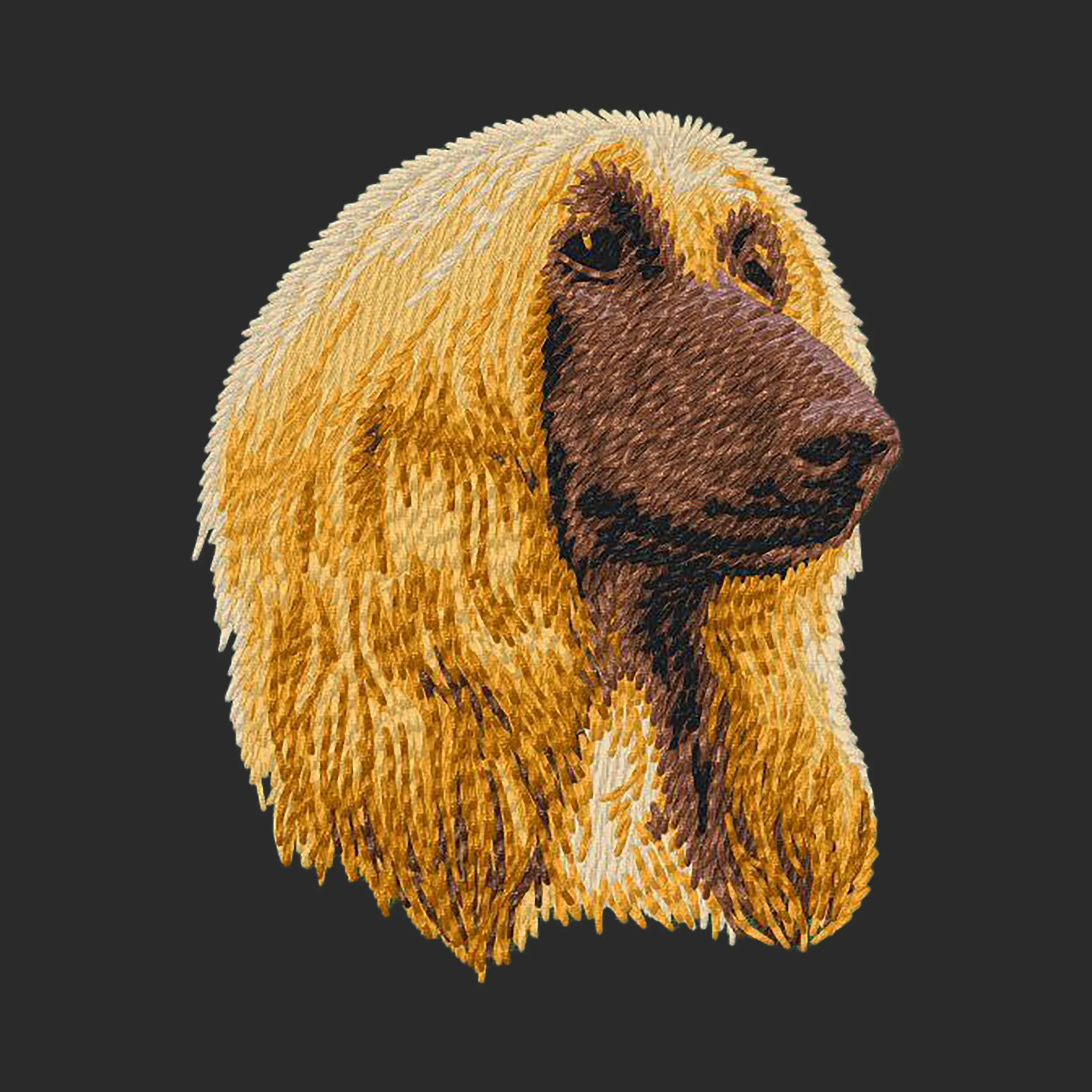 Afghan Hound Embroidered Wearable Blanket - Image 3