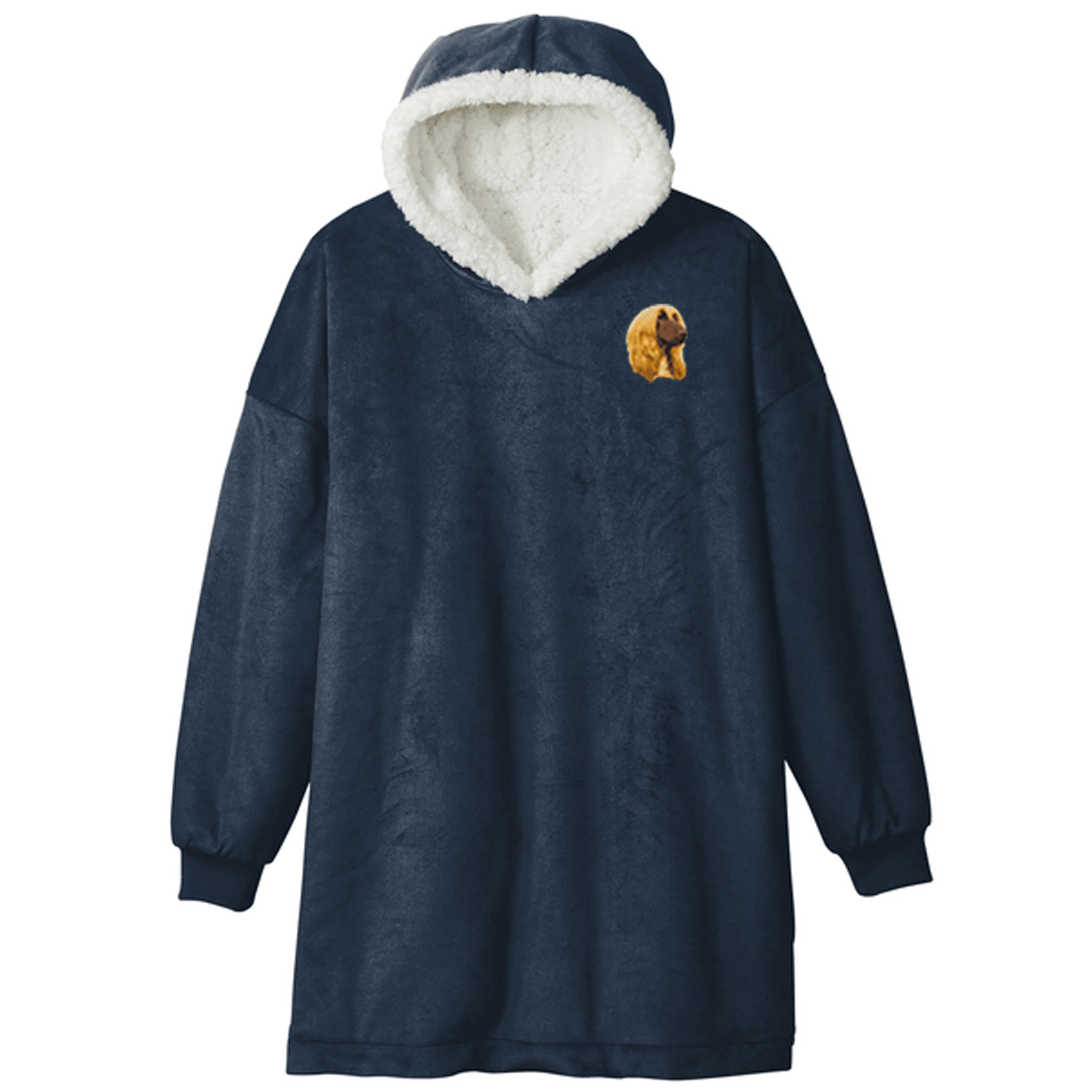Afghan Hound Embroidered Wearable Blanket - Image 4