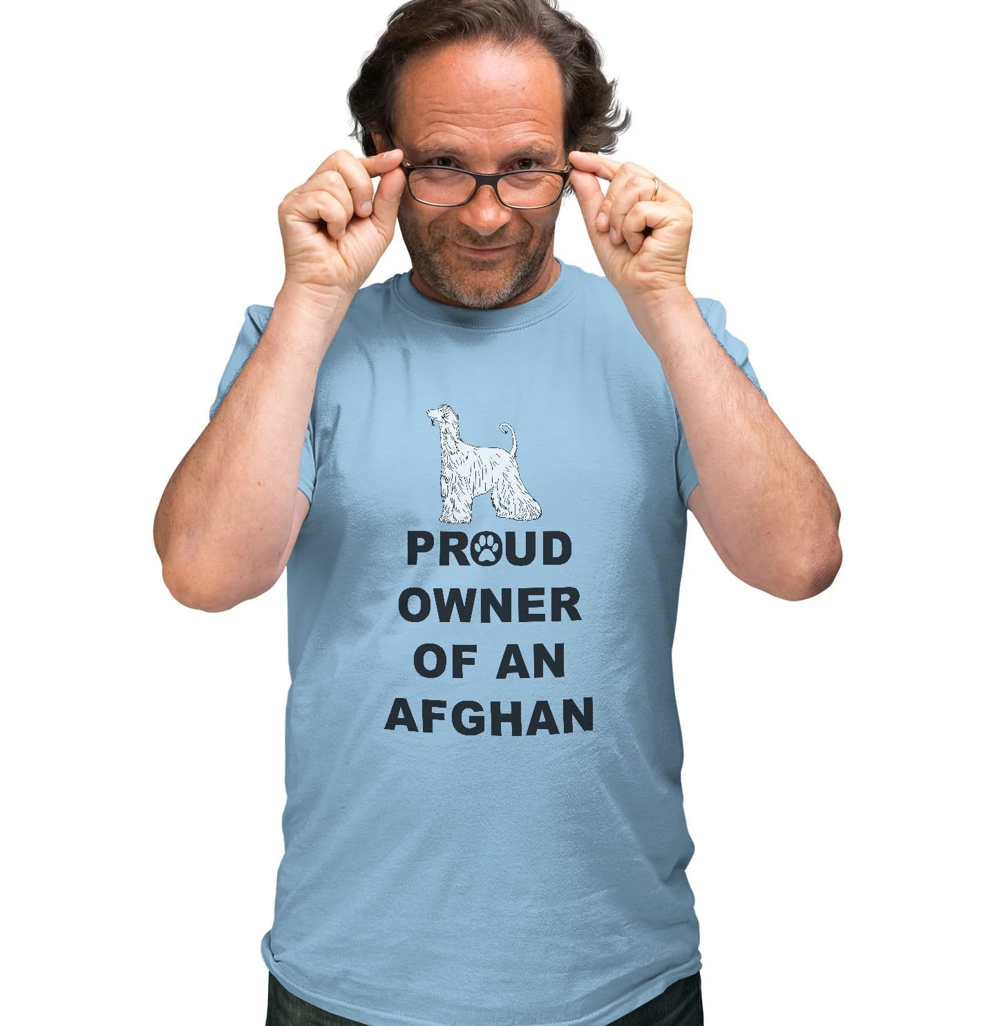 Afghan Hound Proud Owner - Adult Unisex T-Shirt