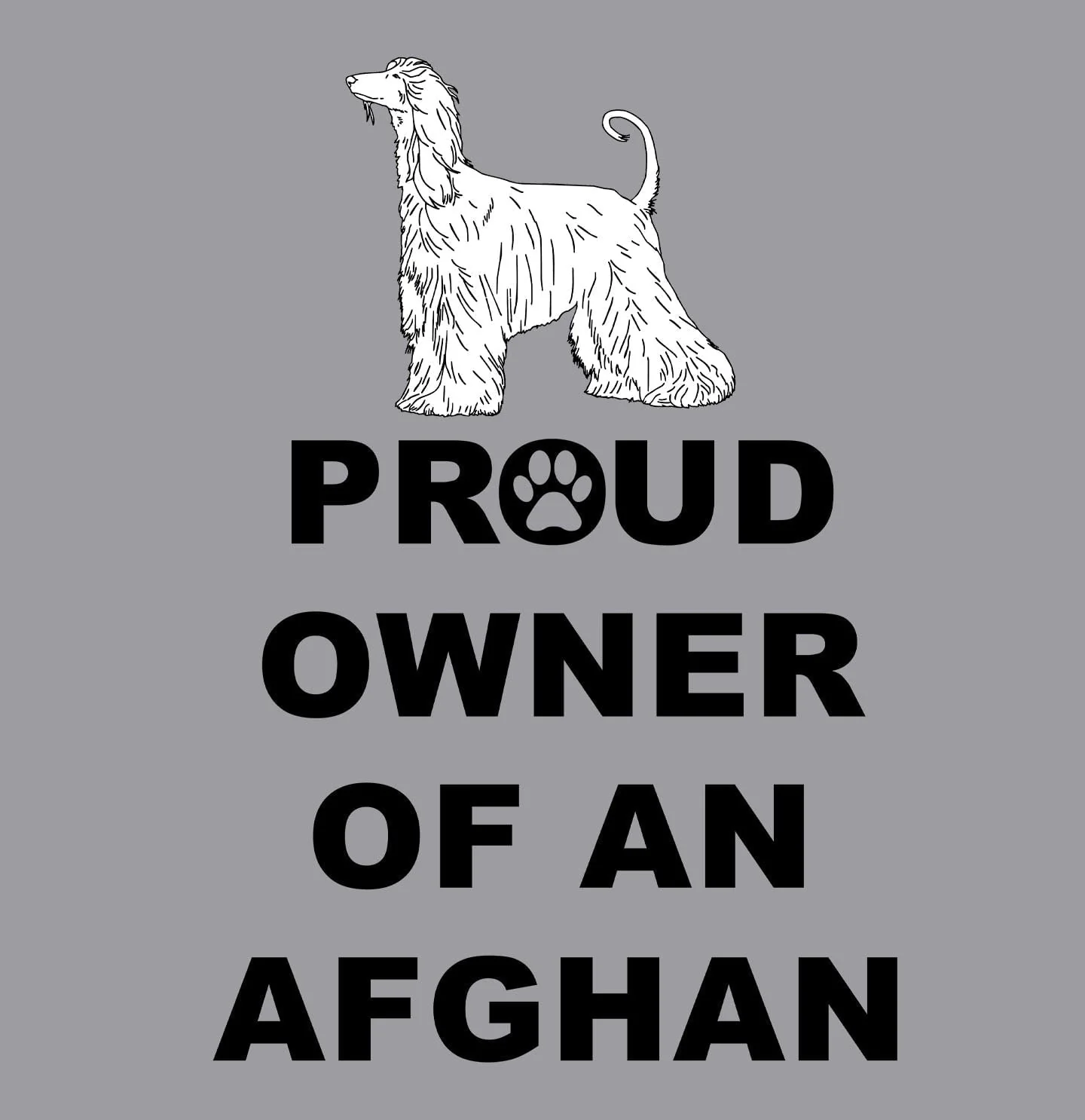 Afghan Hound Proud Owner - Women's V-Neck T-Shirt - Image 2