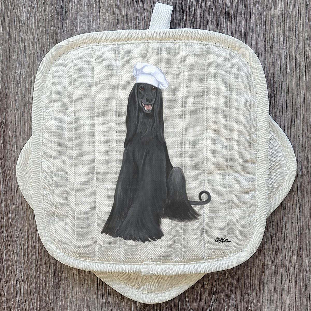 Afghan Hound  Pot Holder Set - Image 2