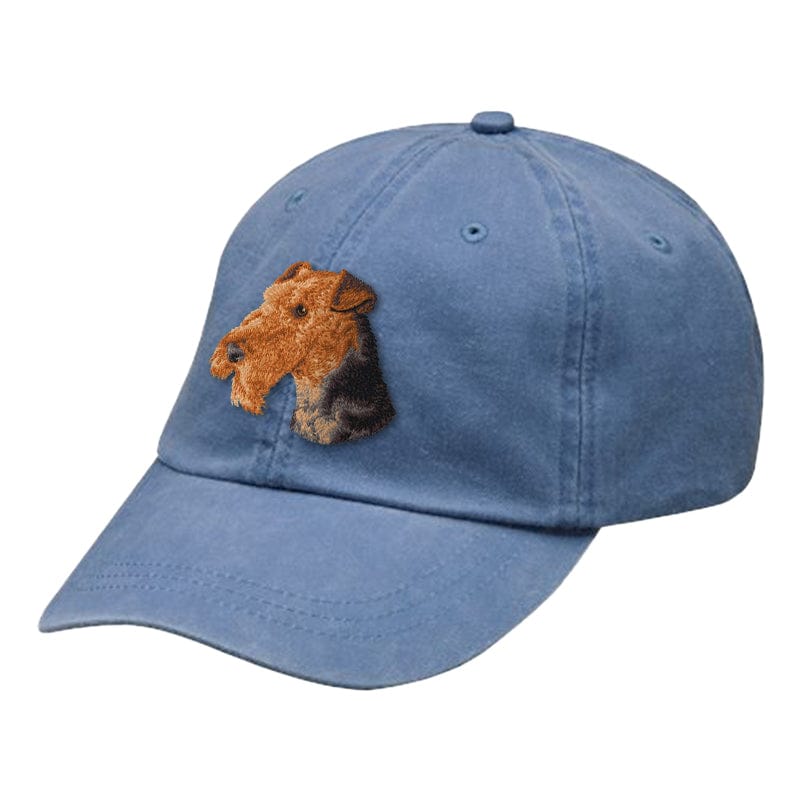 Airedale Terrier Embroidered Baseball Cap - Image 5