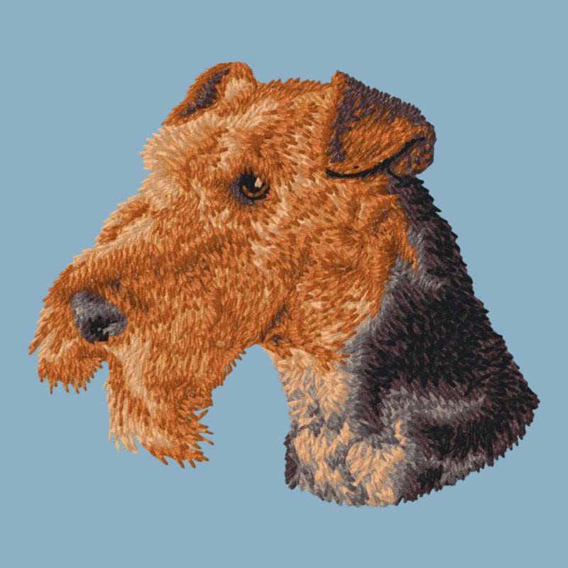 Airedale Terrier Embroidered Sweatshirt Hoodie - Image 4