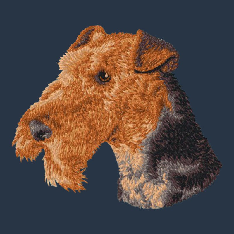 Airedale Terrier Embroidered Wearable Blanket - Image 6