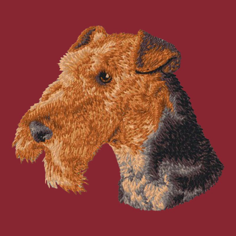 Airedale Terrier Embroidered Wearable Blanket - Image 8