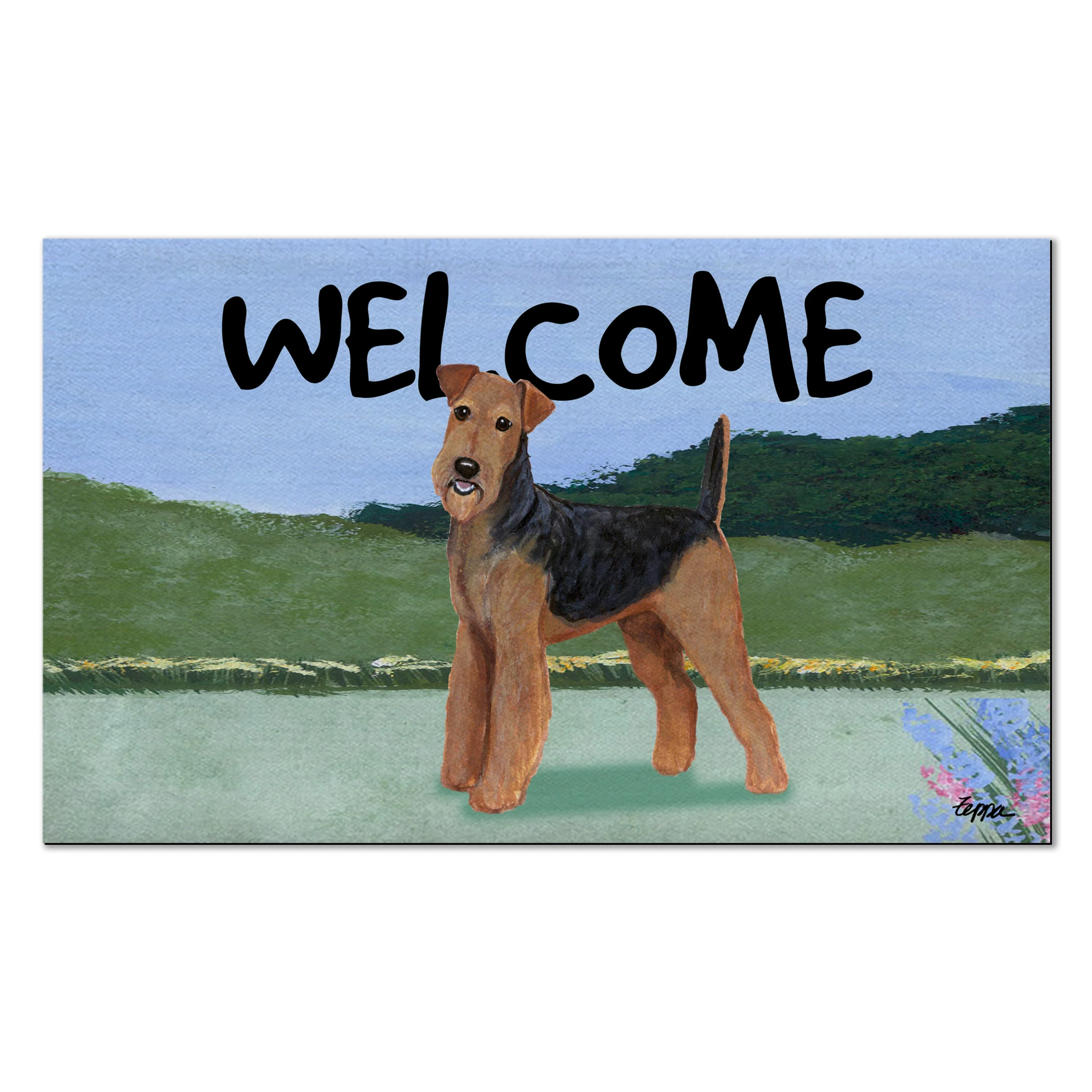 Airedale Terrier Welcome Mat - Image 3