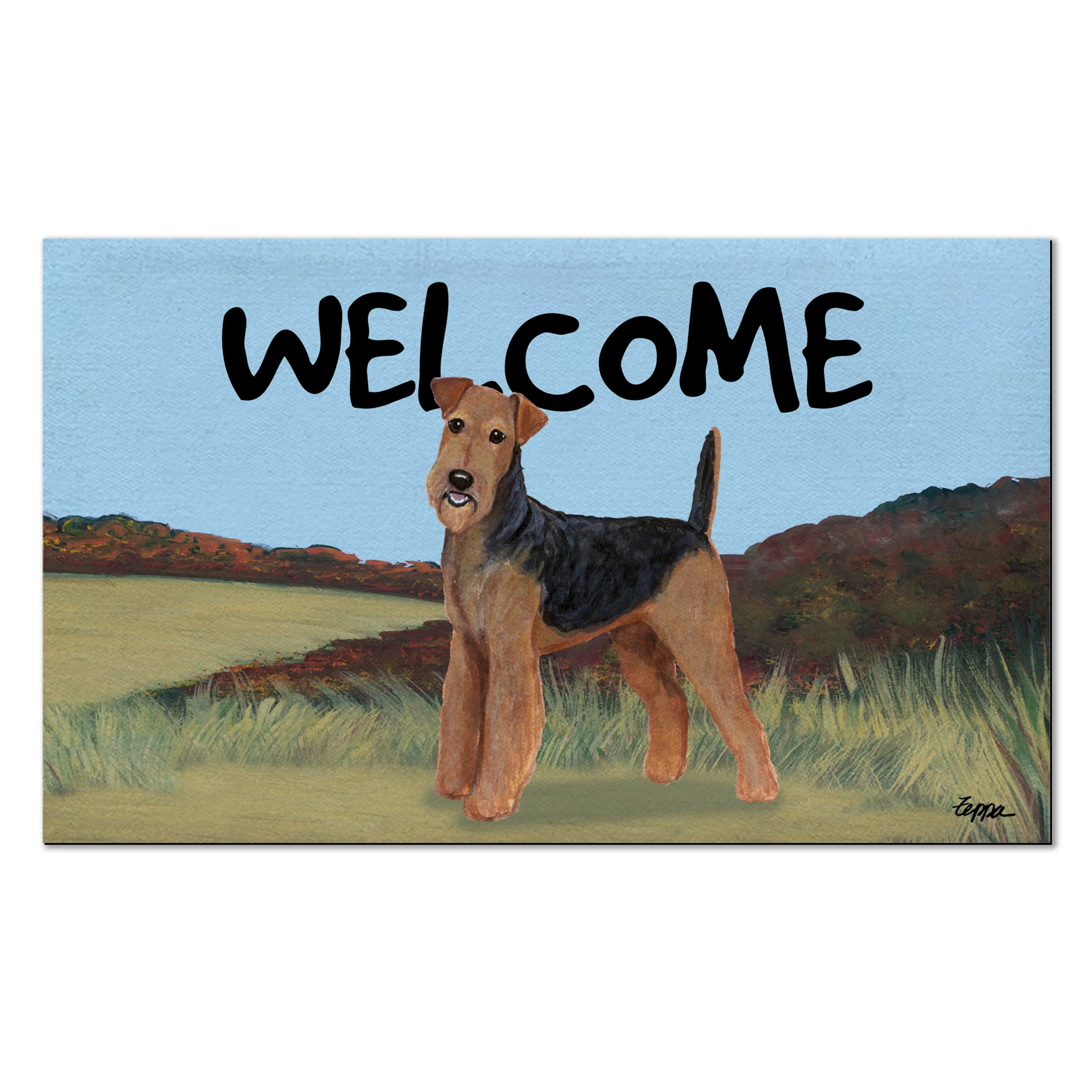 Airedale Terrier Welcome Mat - Image 5