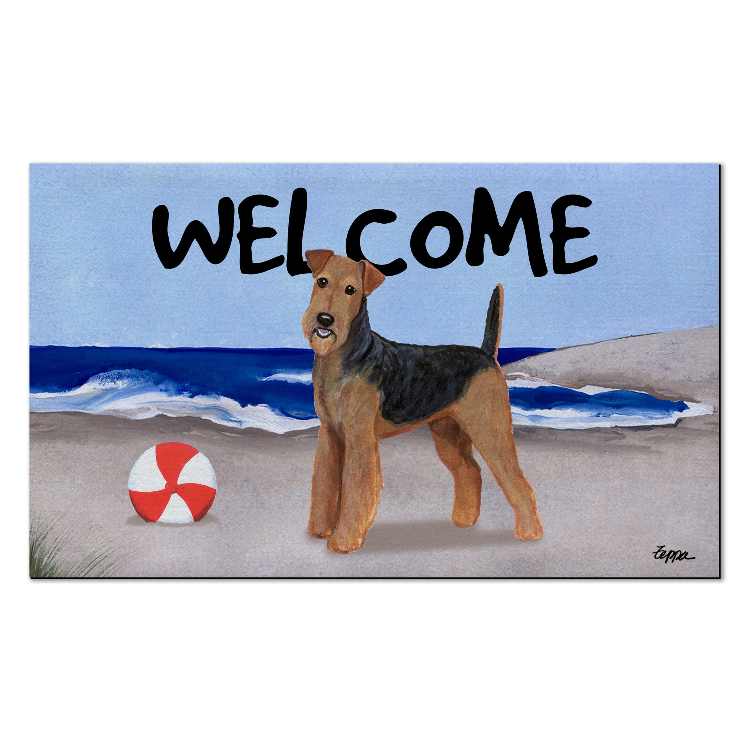 Airedale Terrier Welcome Mat - Image 6