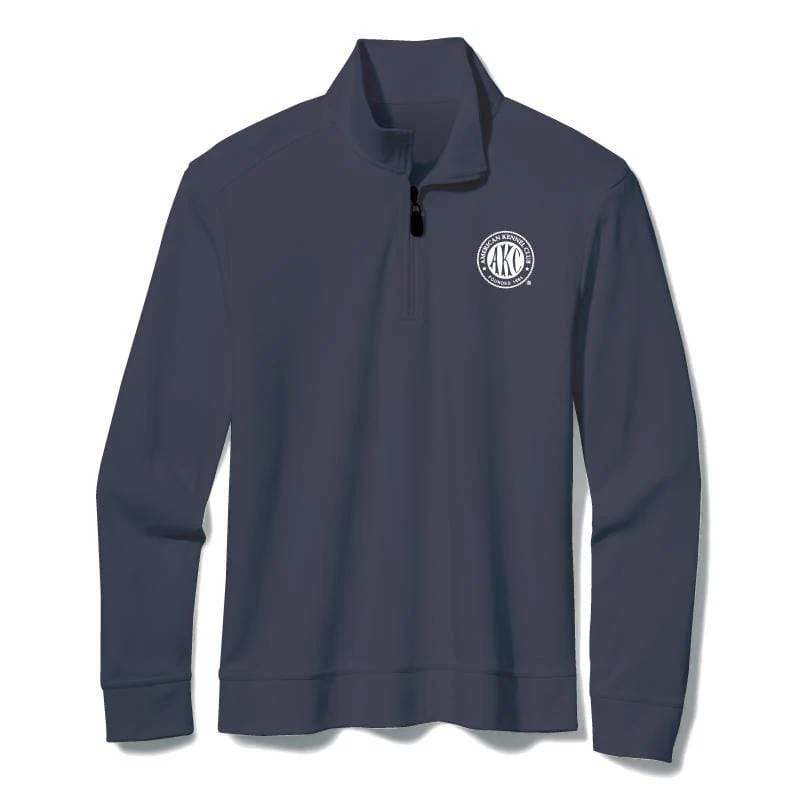 Embroidered AKC Logo Quarter Zip Jacket - Image 3