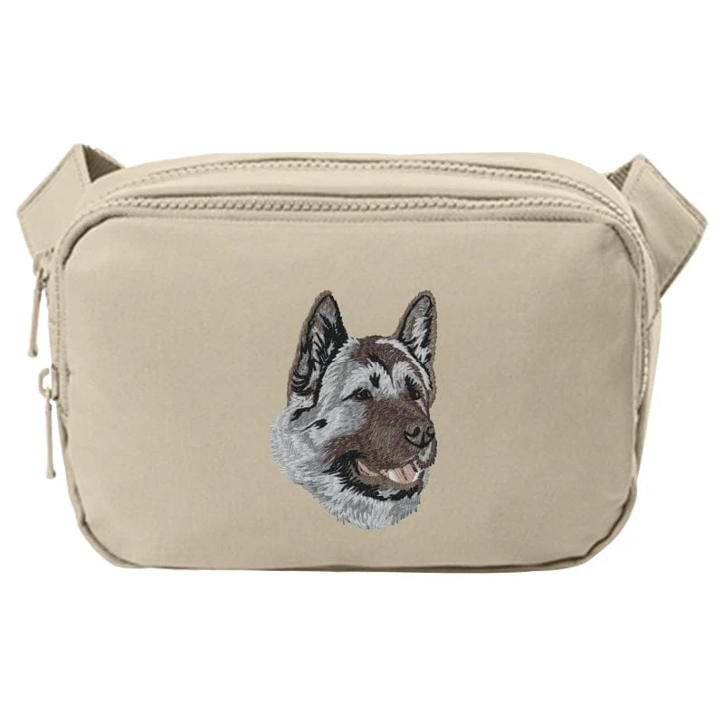 Akita Embroidered Crossbody Bag - Image 3