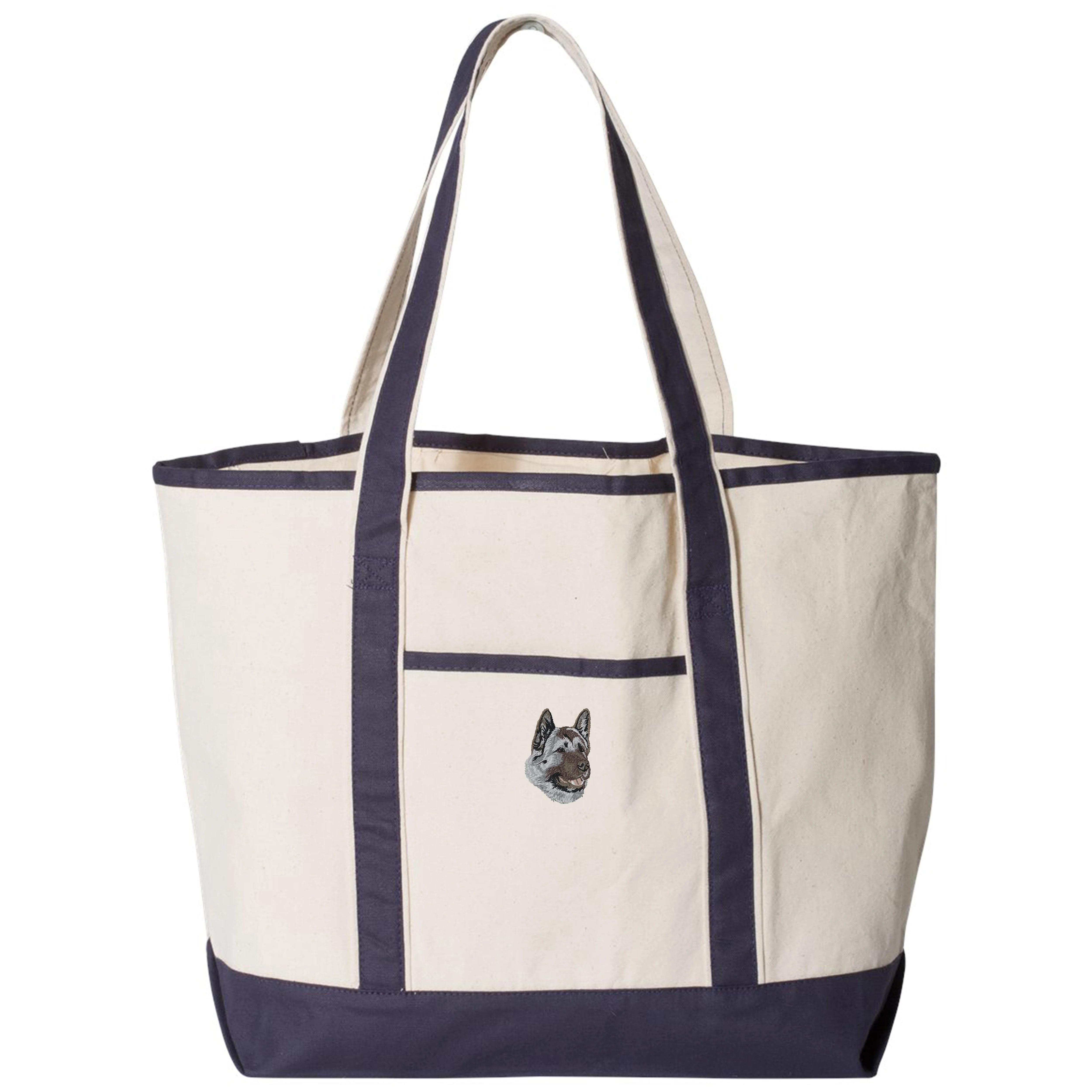 Akita Embroidered Tote - Image 2
