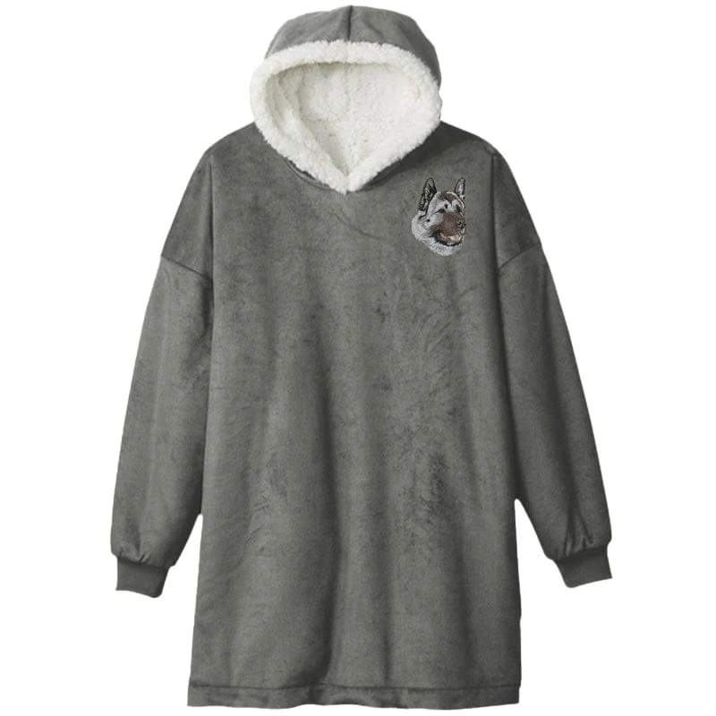 Akita Embroidered Wearable Blanket - Image 3