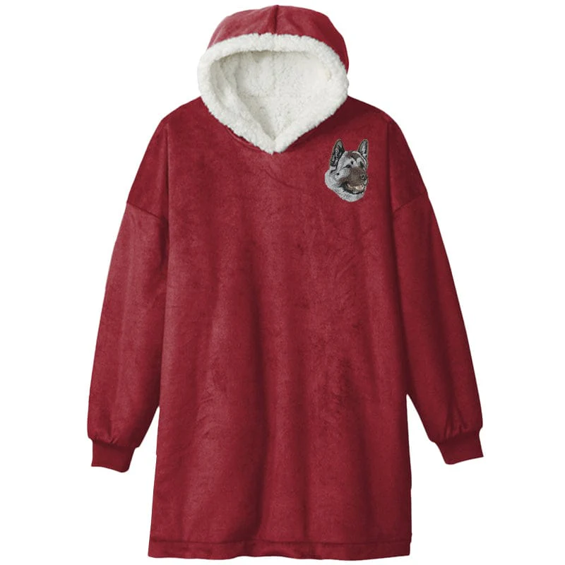 Akita Embroidered Wearable Blanket - Image 7